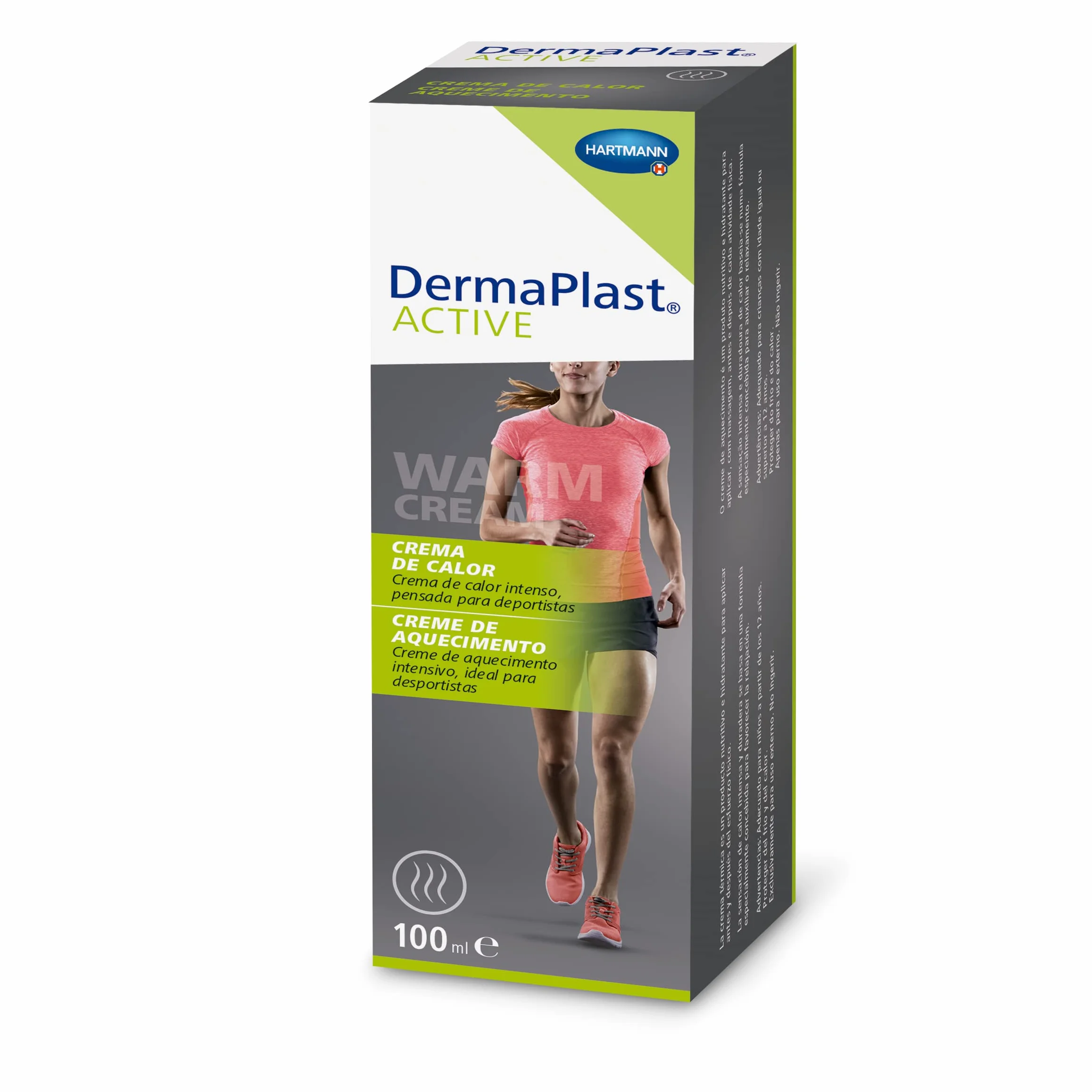 DermaPlast Active Heat Crem 100 ml na mięśnie stłuczenia stany zapalne