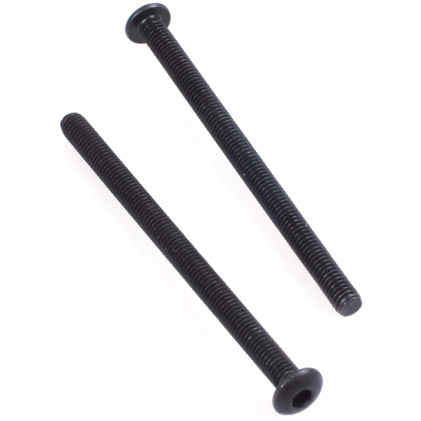 M3 X 45Mm Stal Stopowa Nasadka SześCiokąTna ŁEb Kulisty WKRĘTY Czarny 20