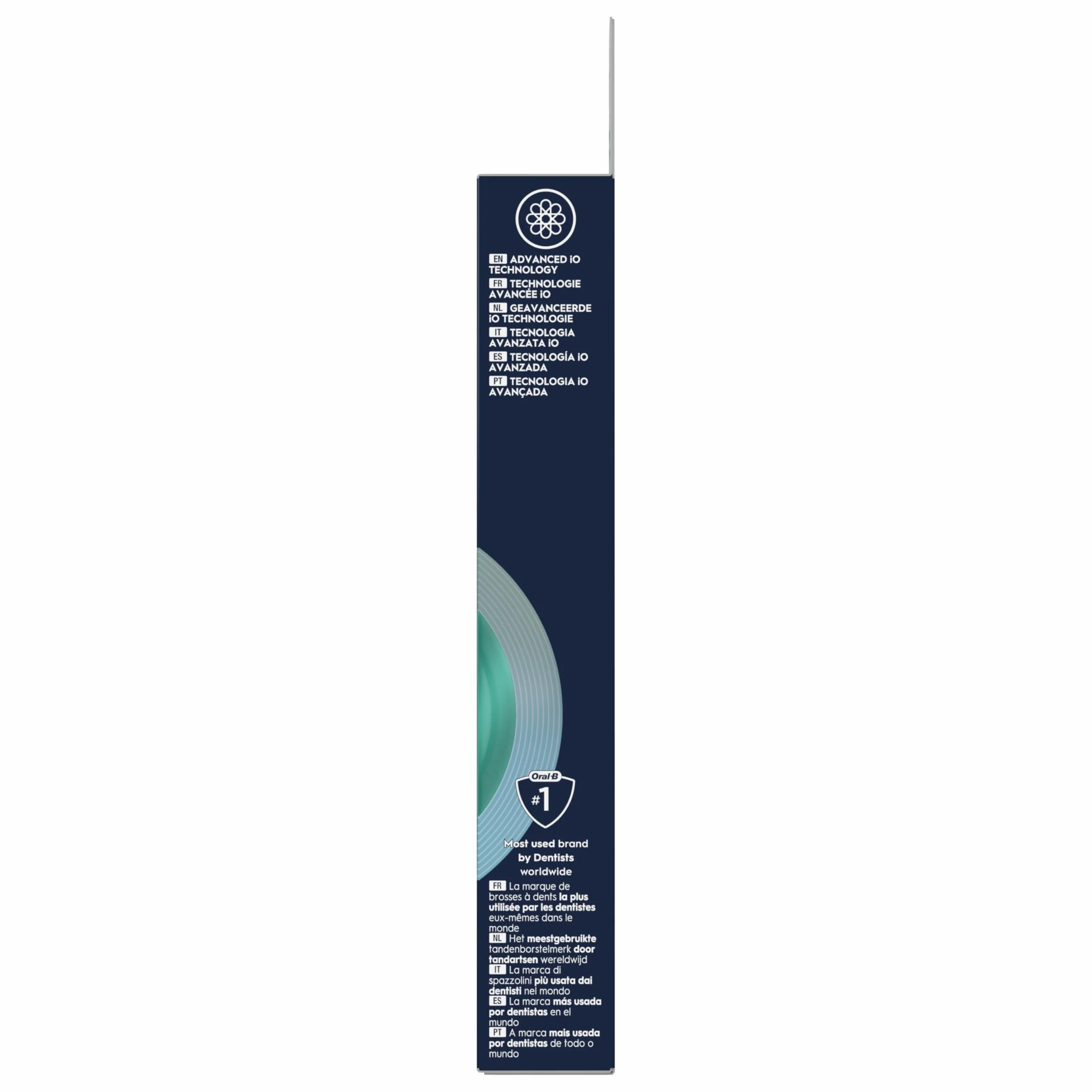 Oral-B iO Interdental Clean, autentyczne okrągłe szczotki, odpowiednie do aparatów ortodontycznych, implantów i źle ustawionych zębów, x2