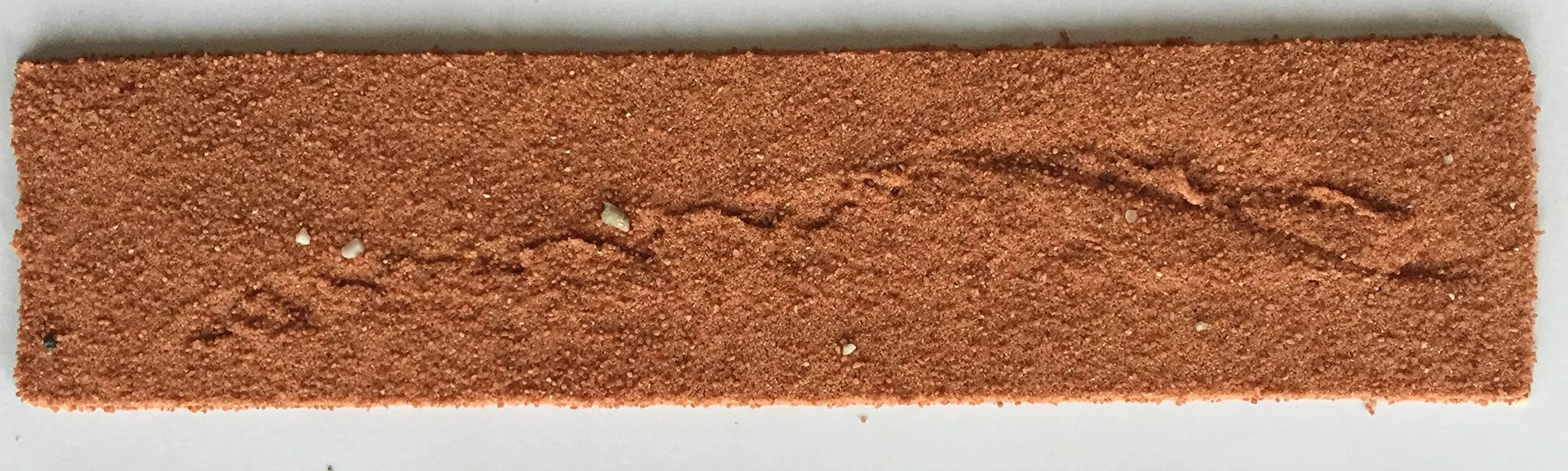 Elabrick Sahara, elastyczna cegła, listwy kwarcowe, 50 x 210 mm, cienkie płytki ścienne, łatwe nakładanie na płaszcz termiczny i zewnętrzny