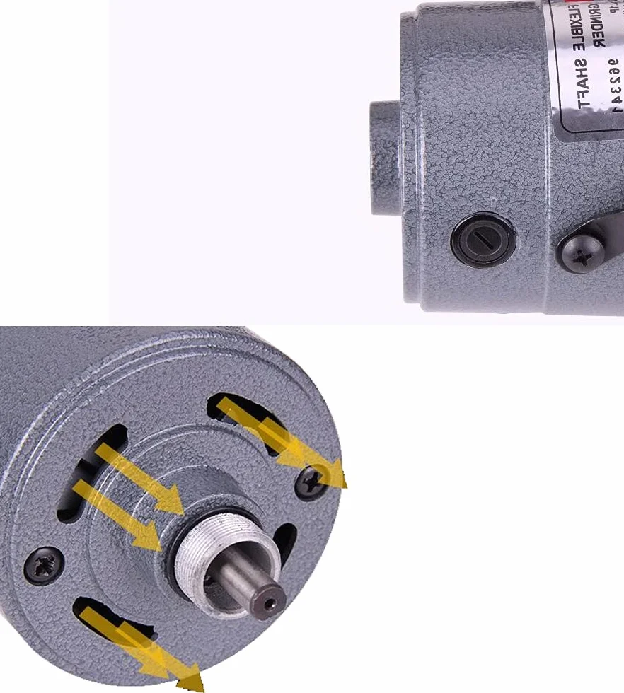380W Profesjonalny elektryczny Carver Flex Wał Elastyczny Szlifierka Szlifierka, Wielofunkcyjne narzędzia obrotowe do obróbki metali, sterowanie pedałem nożnym, 30 szt., do Carving,