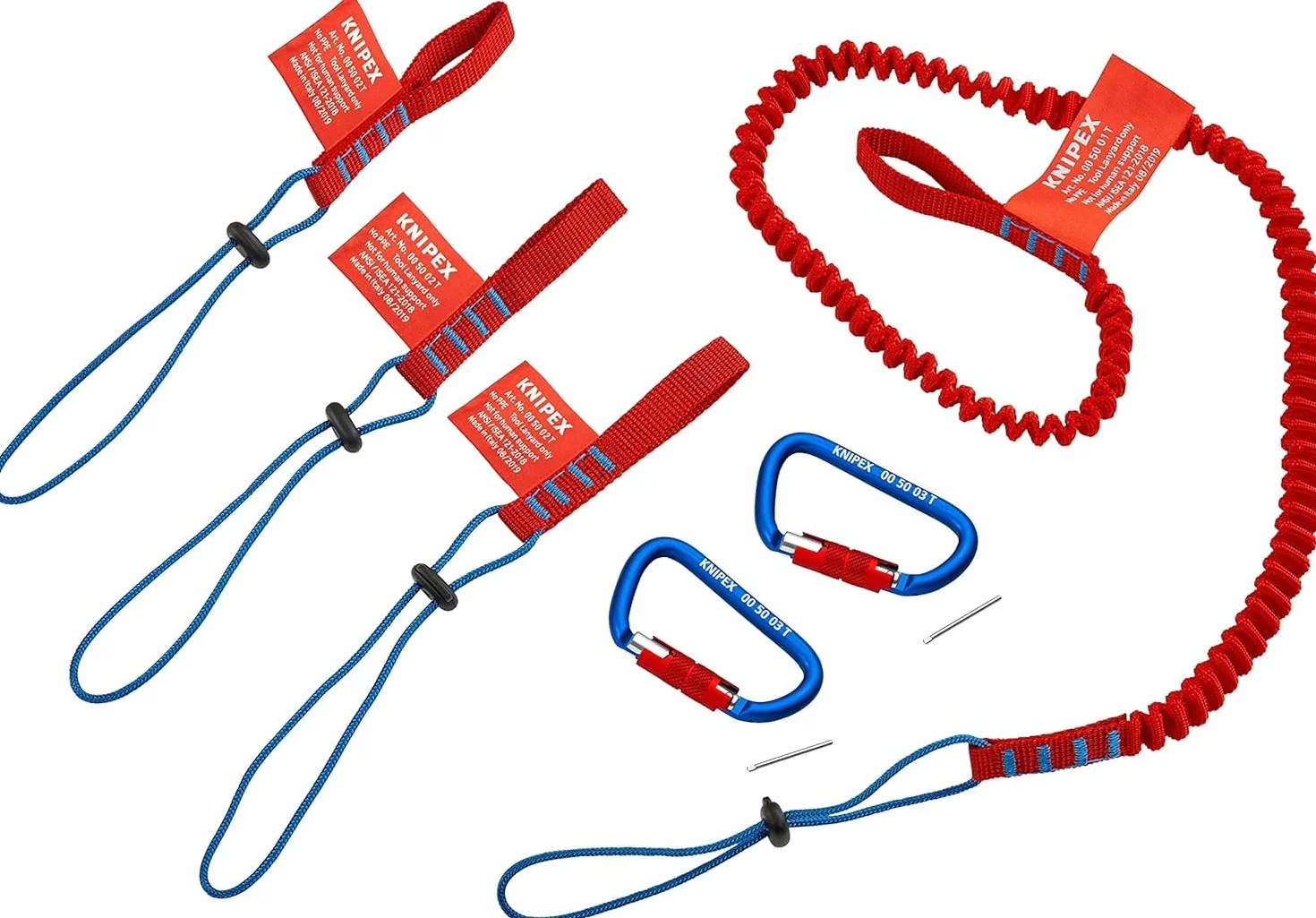 KNIPEX Zestaw do zabezpieczania narzędzi 00 50 01 T BK 00 50 02 T BK 00 50 03 T BK 00 50 04 T BK