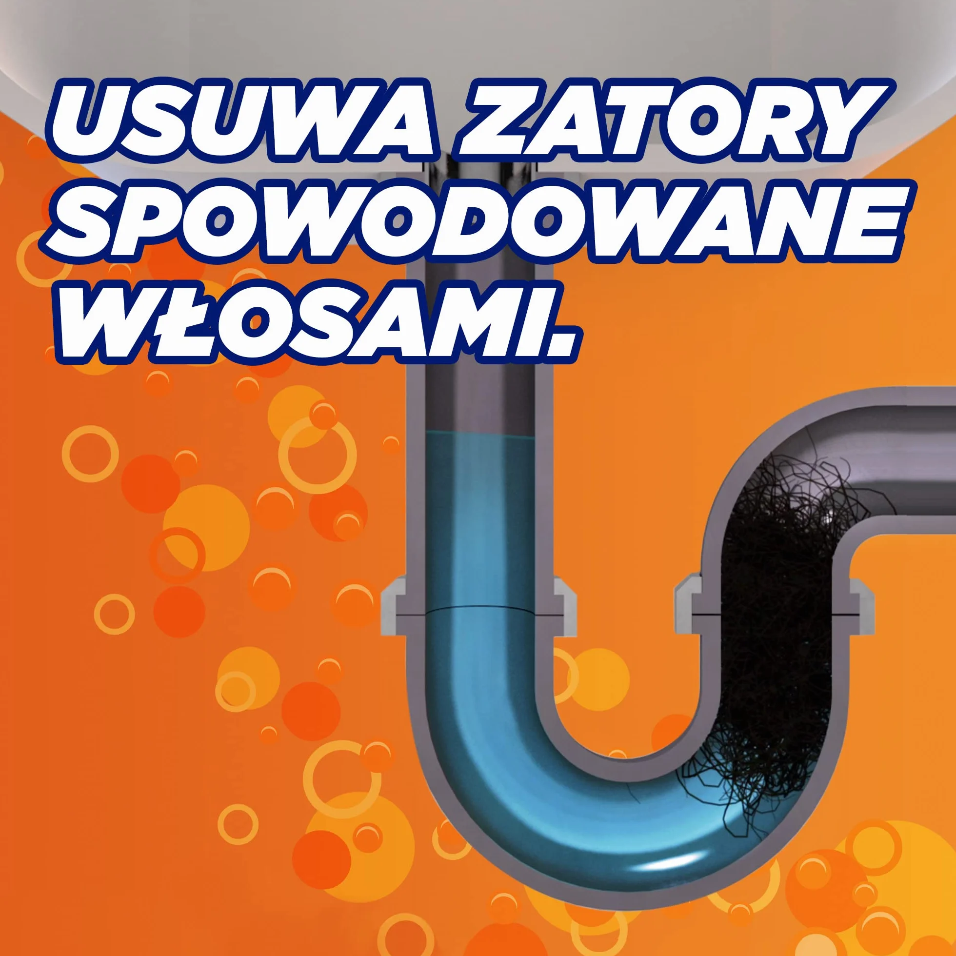 Mr Muscle Power Gel do Udrażniania Rur, Silny dla Zatorów, Bezpieczny dla Rur, 1000 ml