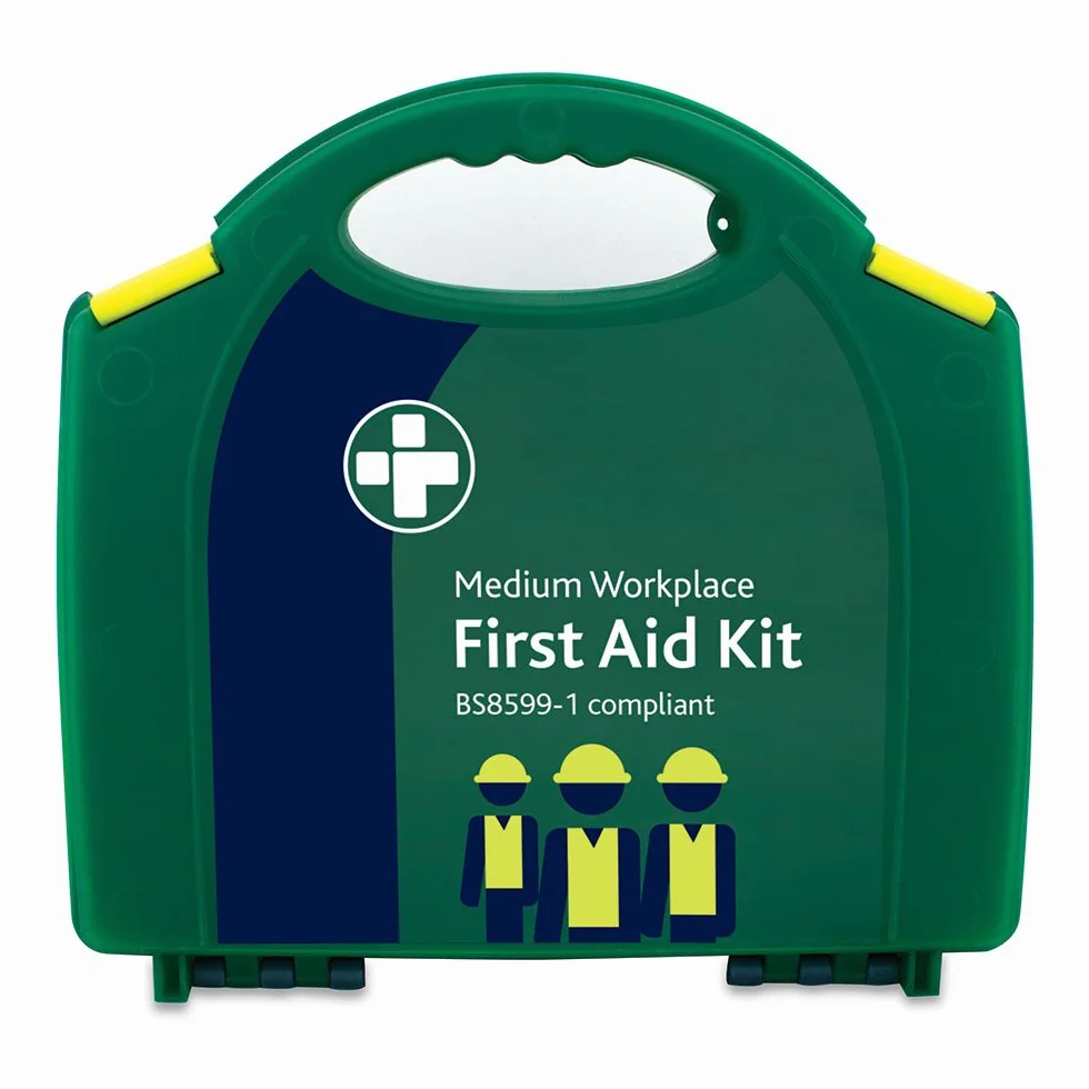 Reliance Medical 343 średni zestaw pierwszej pomocy do miejsca pracy 27 cm x 29,5 cm x 10 cm zielony