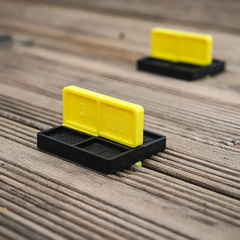 Starblock - Przekładki do desek drewnianych 4/5/6 i 7mm, zestaw 8 szt