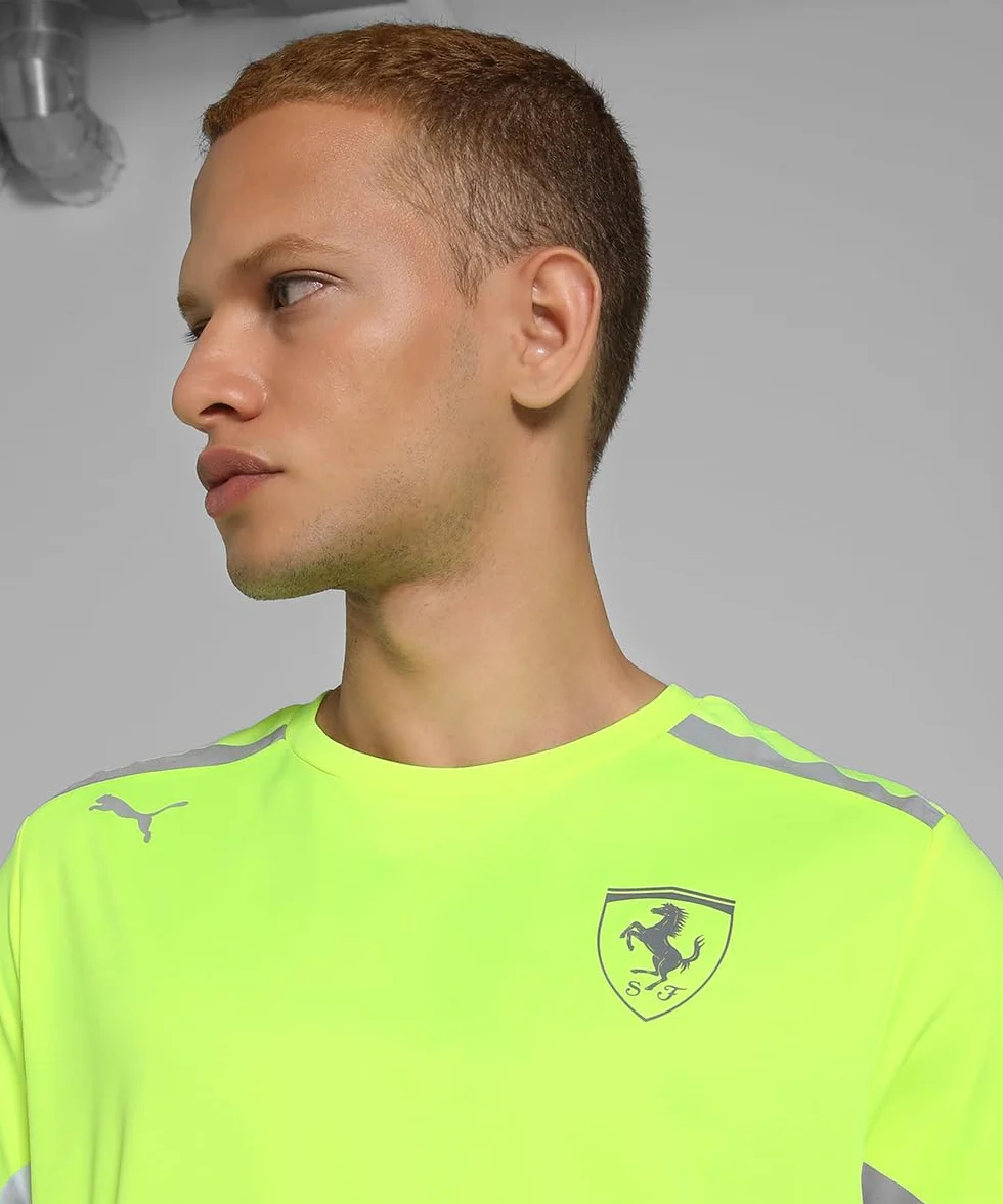 PUMA Koszulka Scuderia Ferrari F1 2025 Team Set Up - żółta