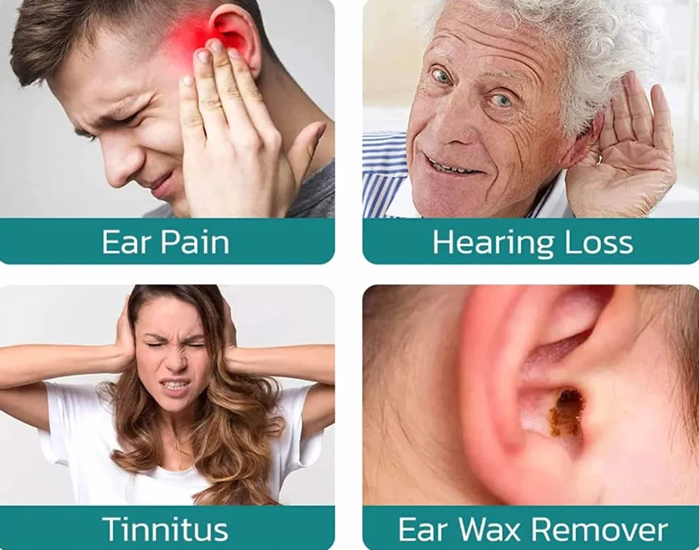 3Pcs Japanese Ear Ringing Treatment Oil,Ear Ringing Remedy Drops,10ml Organic Ear Oil for Relieves Ear Aches,Noises,Itchy