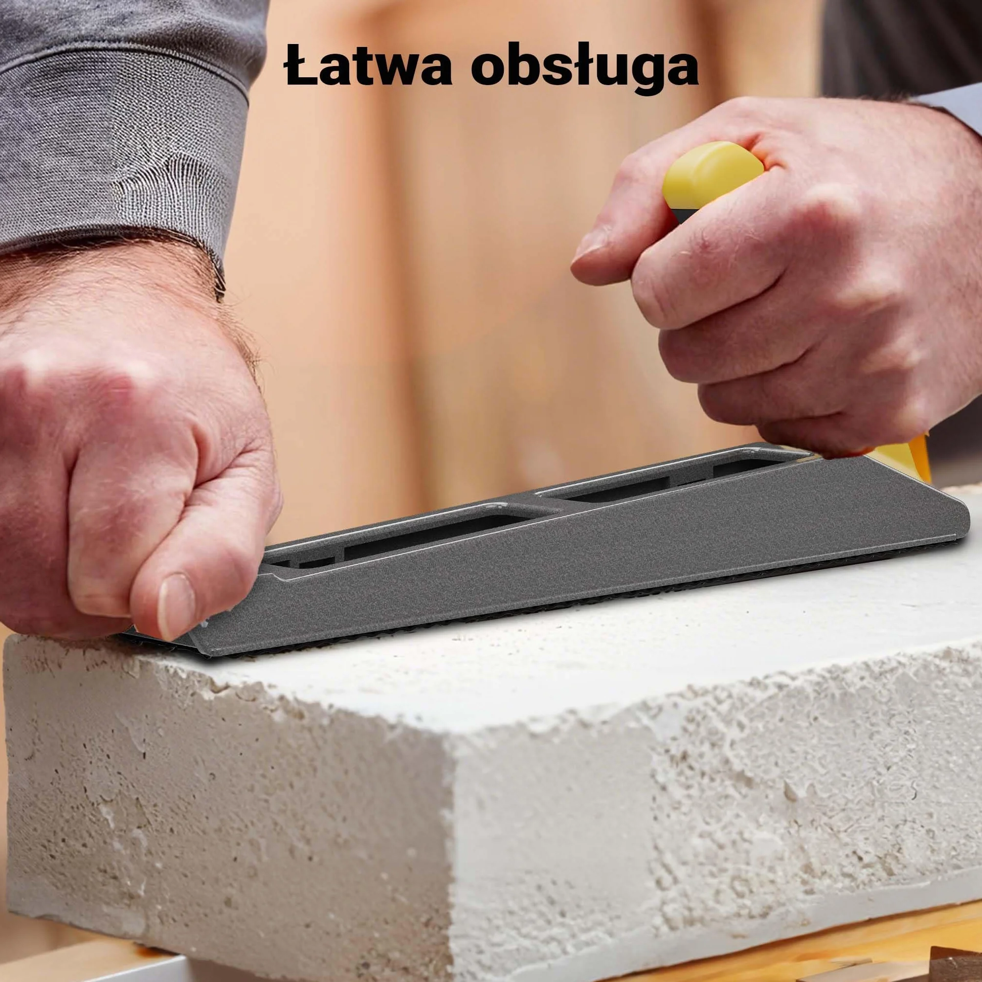 Wiltec Strug do fazowania płyt gipsowo-kartonowych o długości ostrza 250 mm, tarnik z zapasowym ostrzem i aluminiową obudową