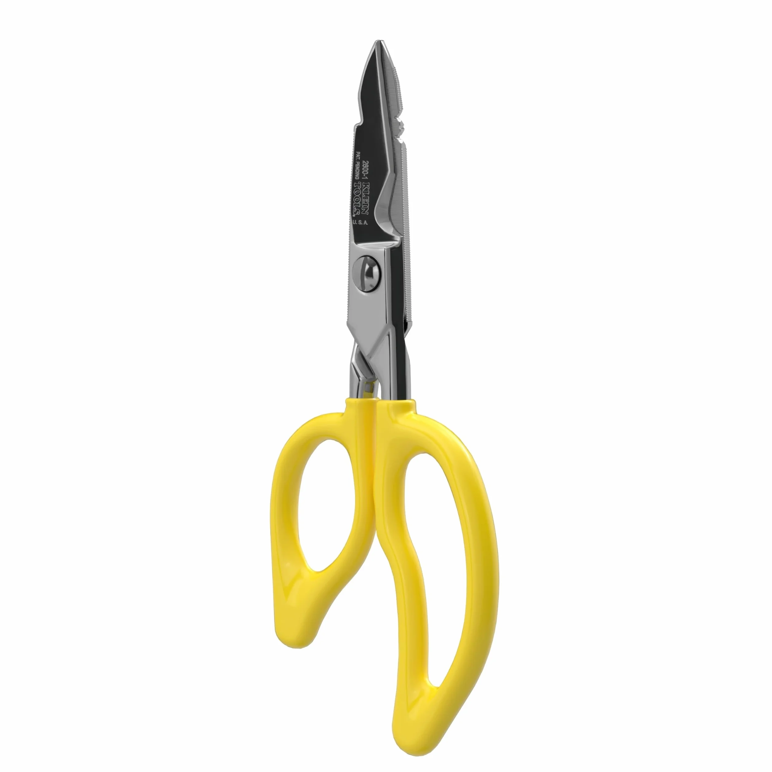 Klein Tools 26001 Uniwersalne nożyczki elektryka żółte