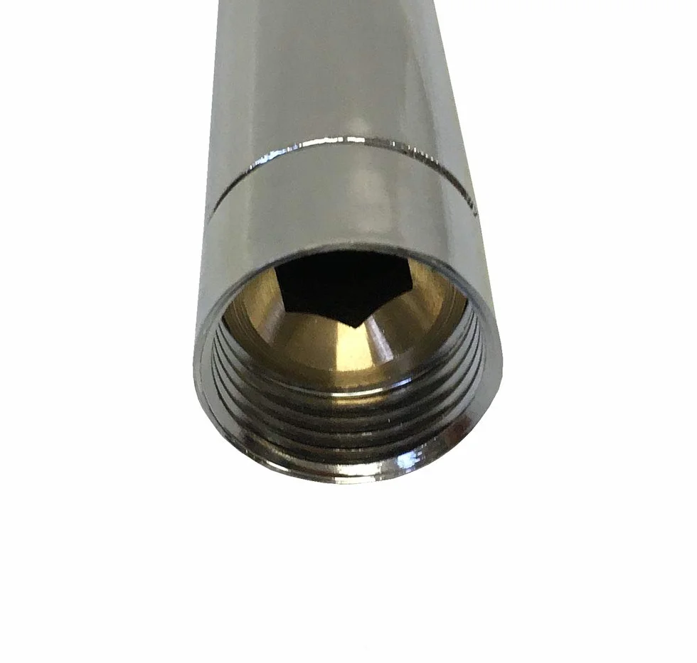 Rurka przedłużająca do prysznica, przedłużka ramienia prysznicowego, 1/2" lub 3/4" (rurka przedłużająca 40 cm 1/2 cala)