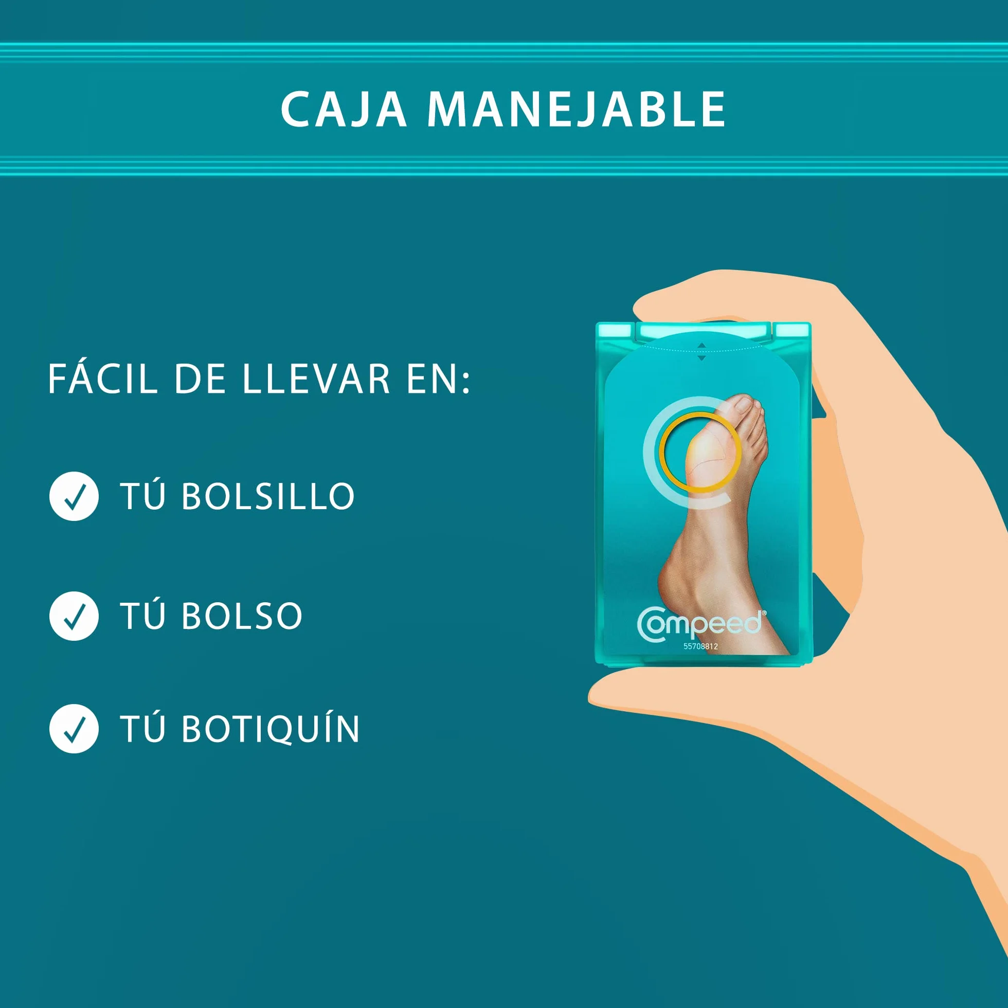Bunion Dressings Compeed (5 uds)