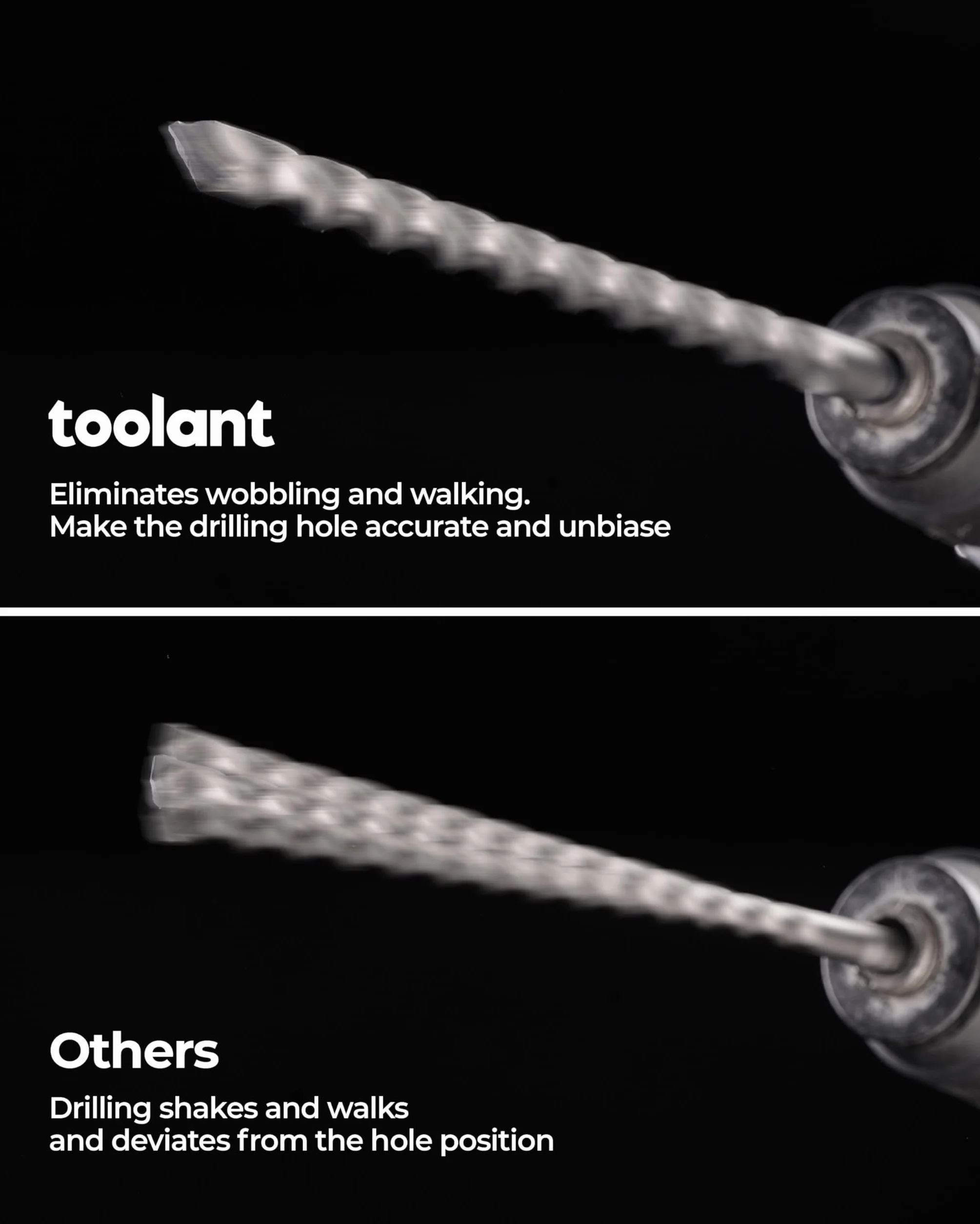 toolant SDS Plus Wiertła udarowe udarowe różne zestaw 5 szt. (3/40.6 cm-5/20.3 cm) 30 cm, 2 frezy z węglików spiekanych do betonu, muru i cegły