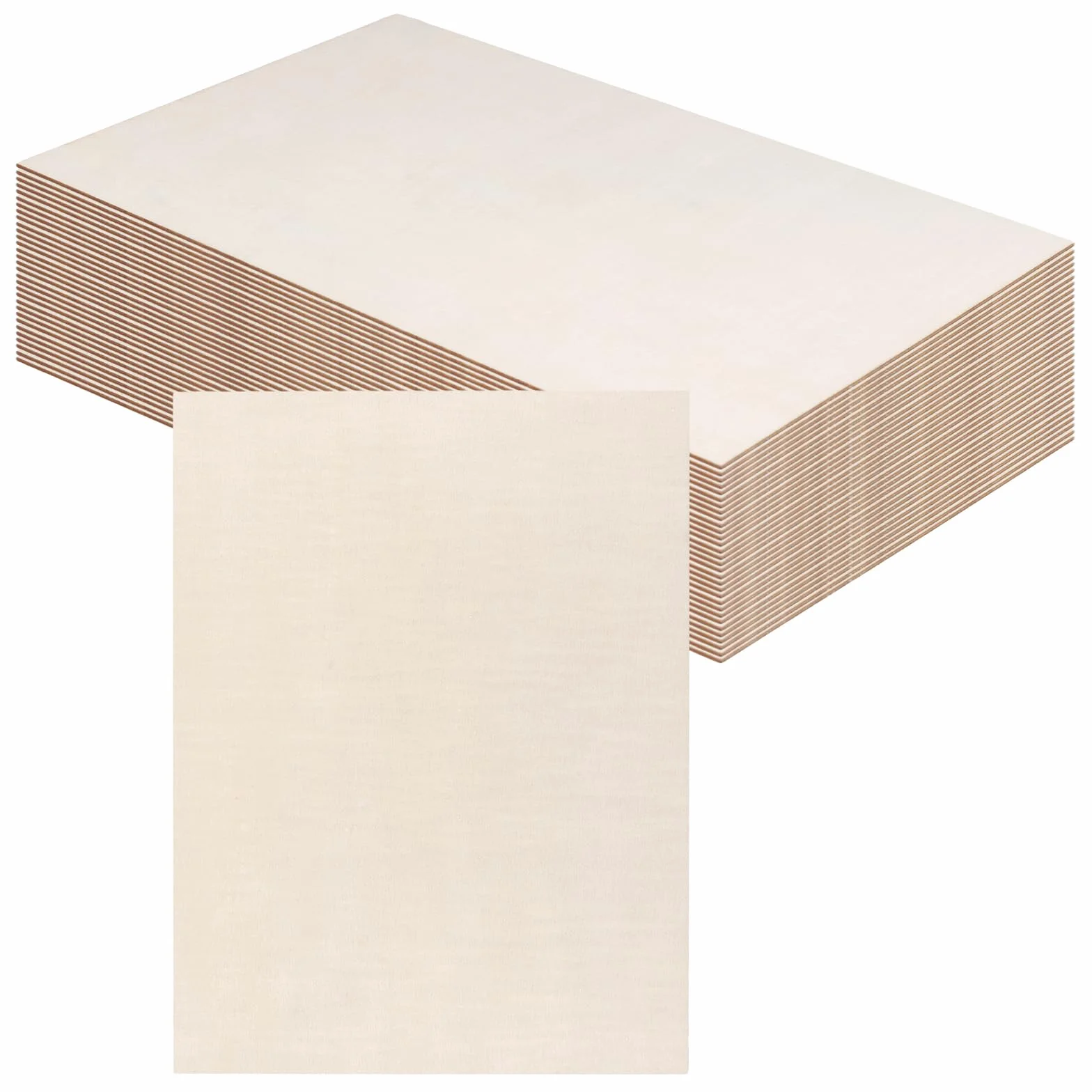 24 sztuki płyt drewnianych, 30 x 20 cm, 2 mm, prostokątne, drewno lipowe, płyty sklejkowe, do majsterkowania, rzemiosła, modelarstwa, obrazów