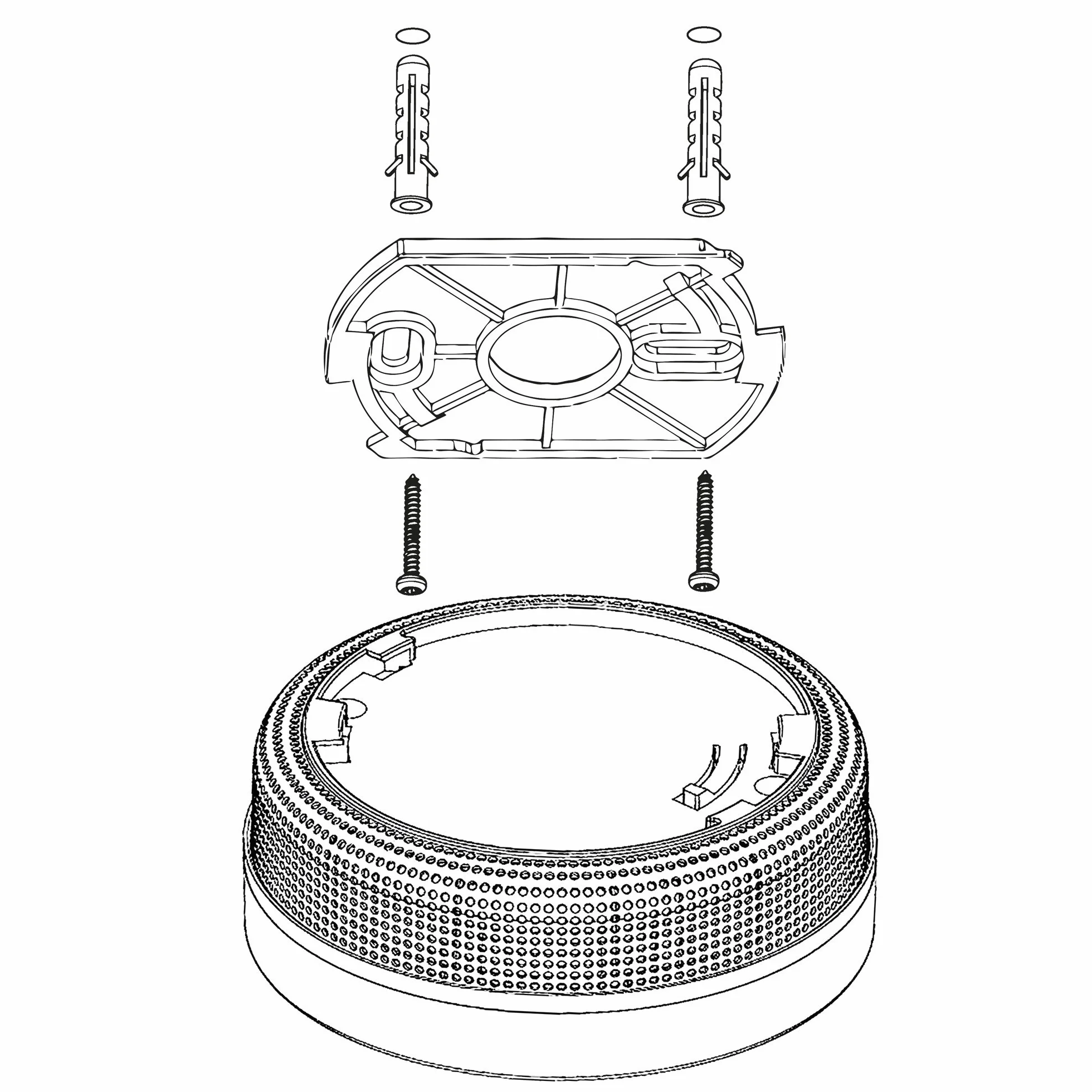 7X Nemaxx M1-Mini czujnik dymu – czuły, fotoelektryczny czujnik dymu z baterią litową typ DC3V zgodnie z normą DIN EN14604 i VDs – złoty