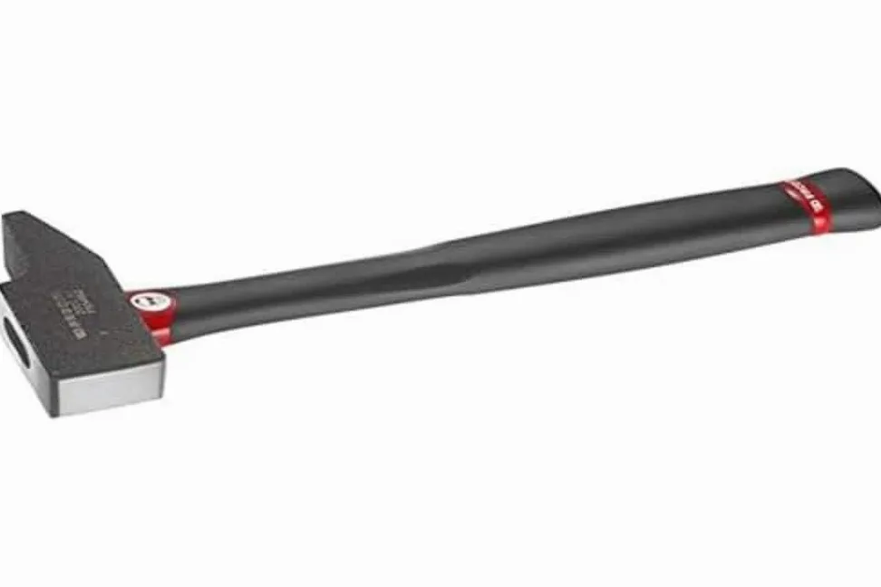 FACOM - Młotek mechaniczny rzeka - 200C.50 - Ergonomiczny uchwyt bezpieczeństwa z rdzeniem grafitowym - niskie wibracje uderzeniowe - do zginania, wskazywania i prostowania metalu - wysoka