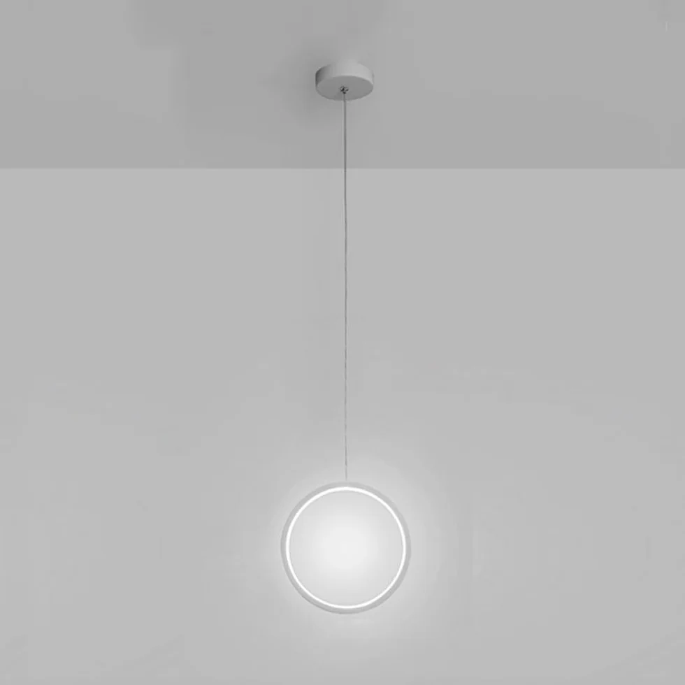 Nowoczesne oświetlenie wewnętrzne LED 10W Lampa wisząca Regulowana wysokość 180 CM Lampa wisząca Ciepłe światło Białe światło Żyrandol Pierścień LED Zawieszenie Oprawy ścienne Oprawy oświetleniowe do