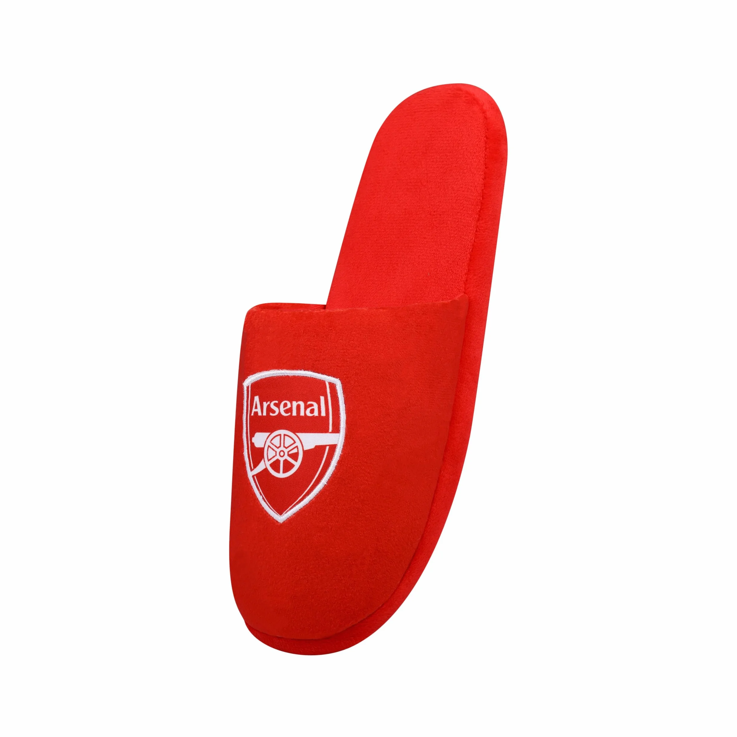 FOCO Oficjalnie licencjonowane męskie kapcie piłkarskie Arsenal FC, rozmiar M 8-9, Arsenal FC, 8/9 UK