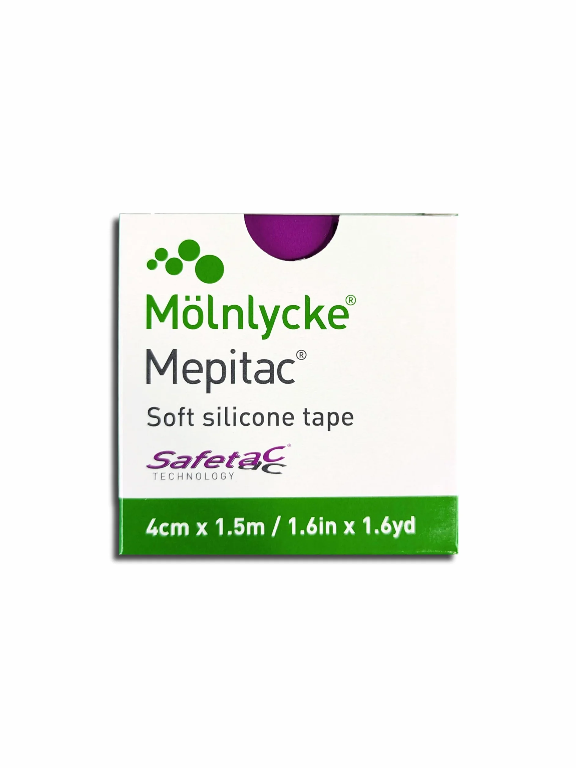 Molnlycke Mepitac 4 cm x 1,5 m plaster opatrunkowy
