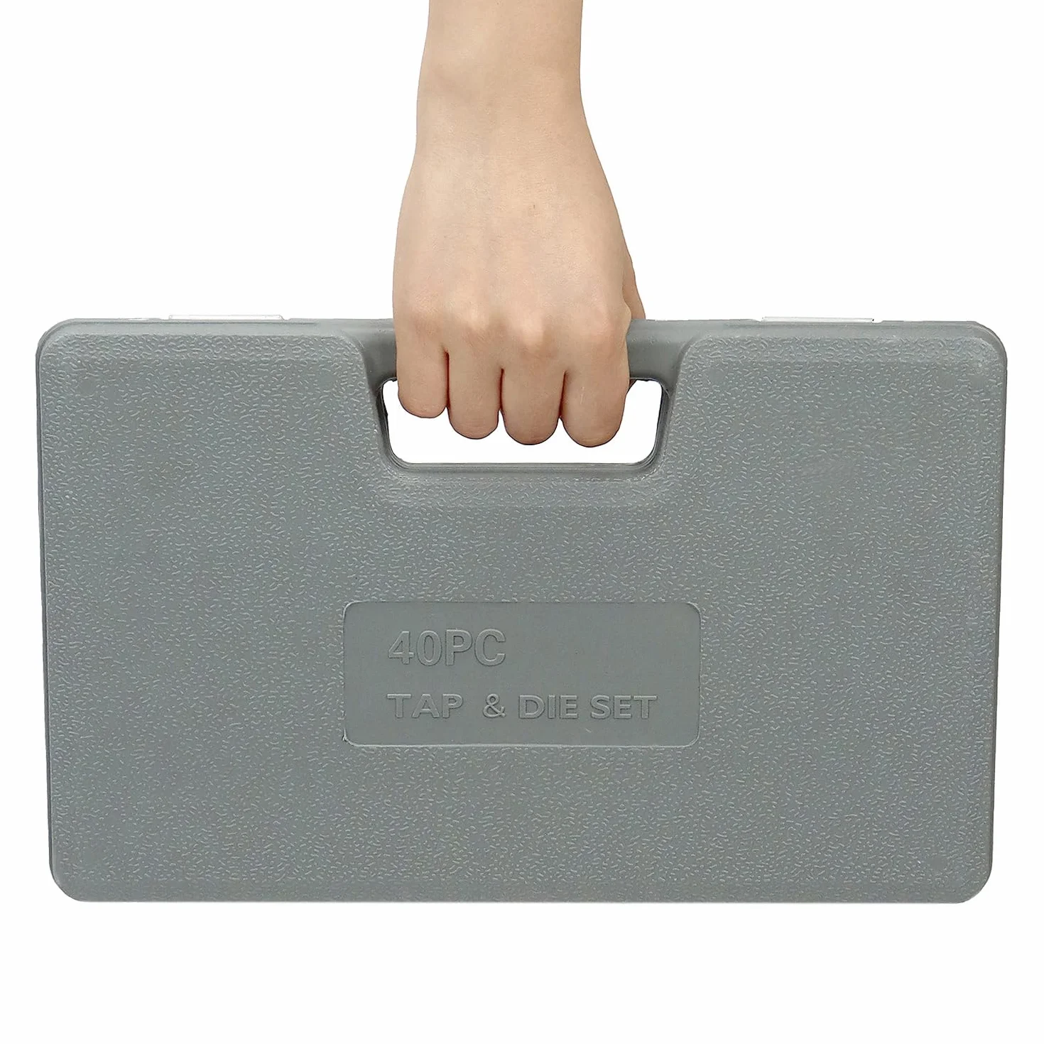 QWORK® 40-częściowy zestaw gwintowników - stal łożyskowa - metryka M3-M12