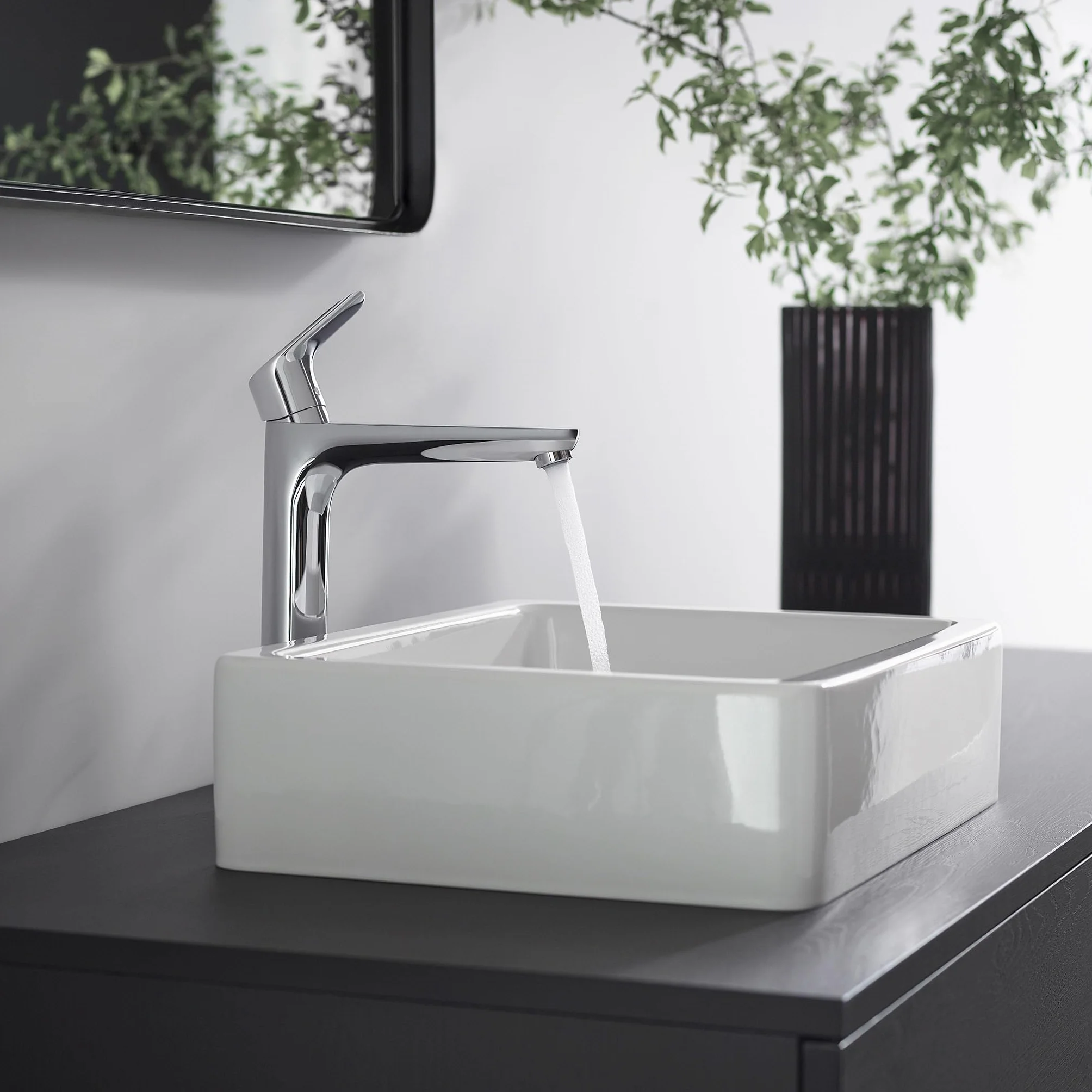 hansgrohe Focus Bateria umywalkowa 230 z wyskakującymi odpadami, chrom