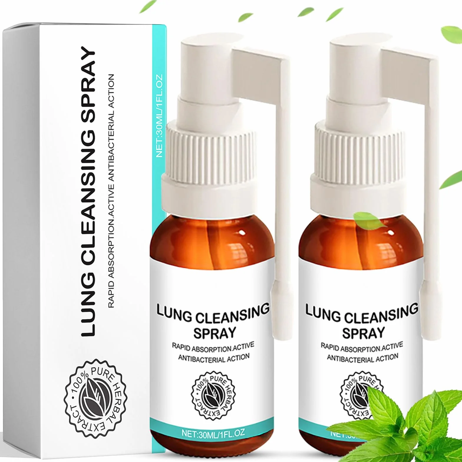 Spray na grzybicę stóp, 2 * 30 ml Spray na grzybicę stóp, spray do paznokci stóp, spray do stóp i paznokci, spray do stóp i paznokci do naprawy i zwalczania nieprzyjemnego zapachu