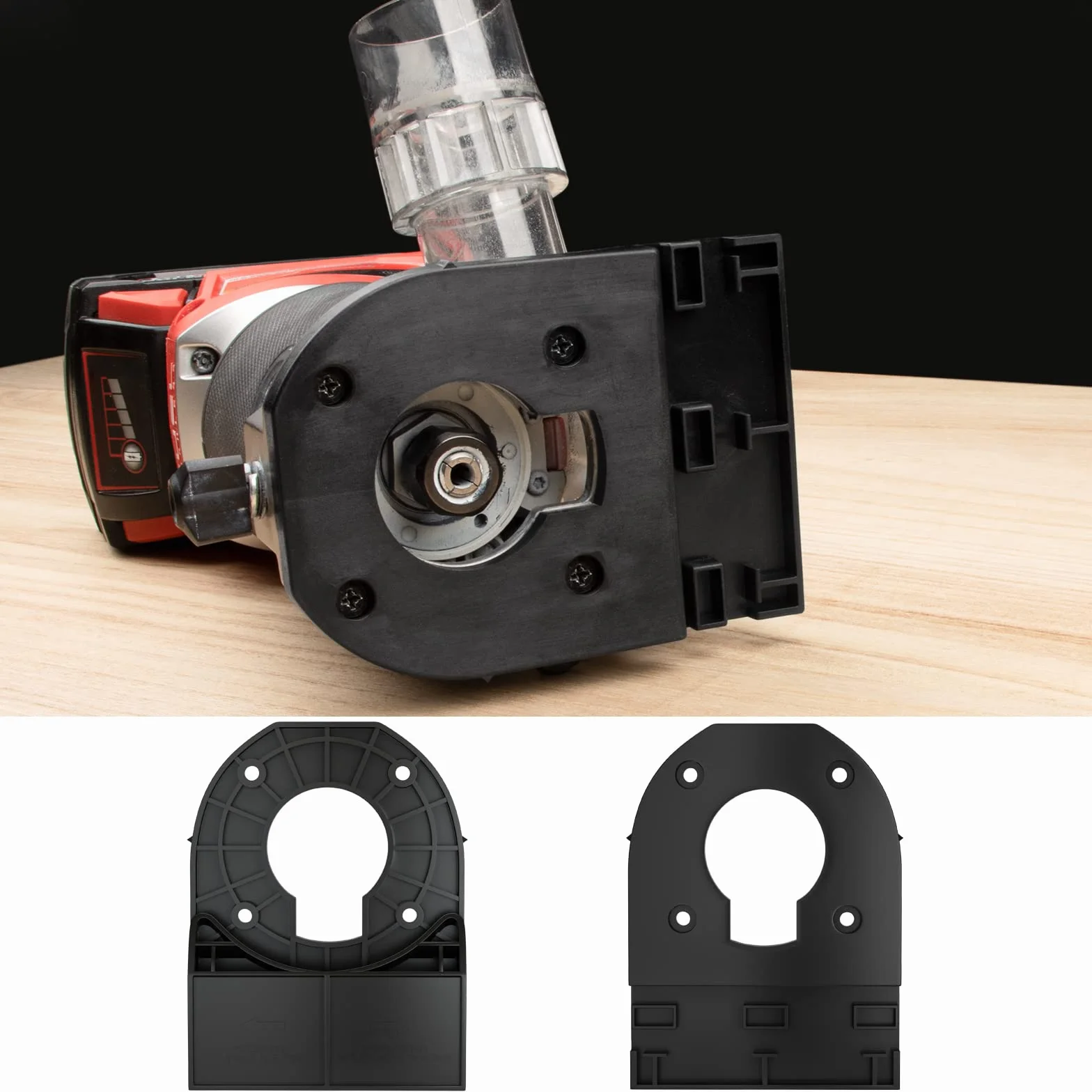 Adapter szyny prowadzącej do for Makita/for Festool kompatybilny z routerem for Milwaukee M18 18 V.