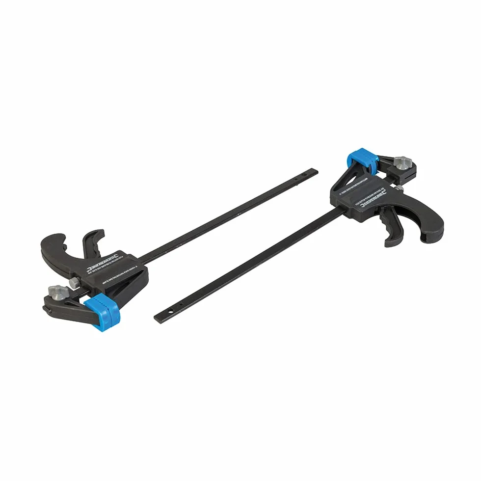 Silverline 250115 Mini zaciski 2 szt. 150 mm