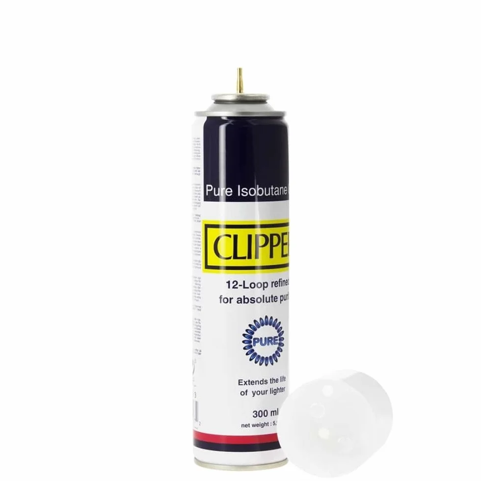 Clipper Gaz do zapalniczek – 300 ml – puszka czystego izobutanu