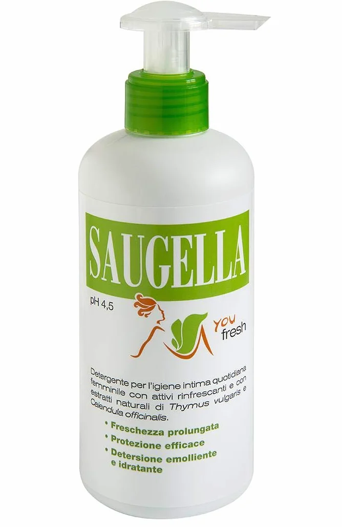 Saugella Youfresh bielizna, odpowiednia dla kobiet, które spędzają wiele godzin poza domem, 200 ml