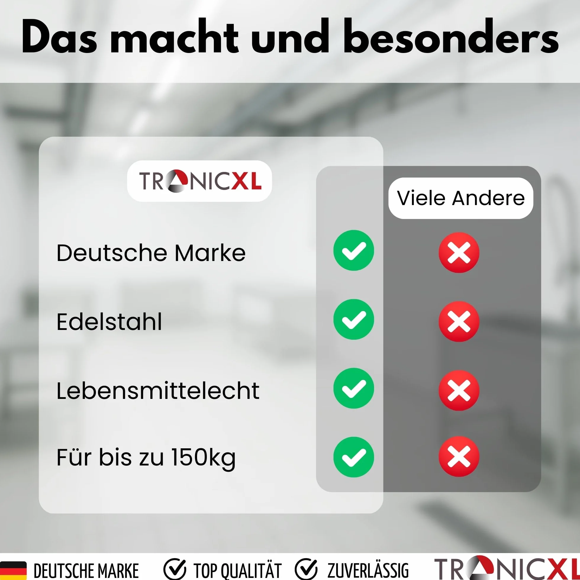 TronicXL 2 sztuki profesjonalnych haków w kształcie litery S – 260 x 10 mm hak obrotowy ze stali nierdzewnej hak do rozbijania dzikich haków do mięsa obrotowy do zawieszenia dzikiej ryby, kiełbasek