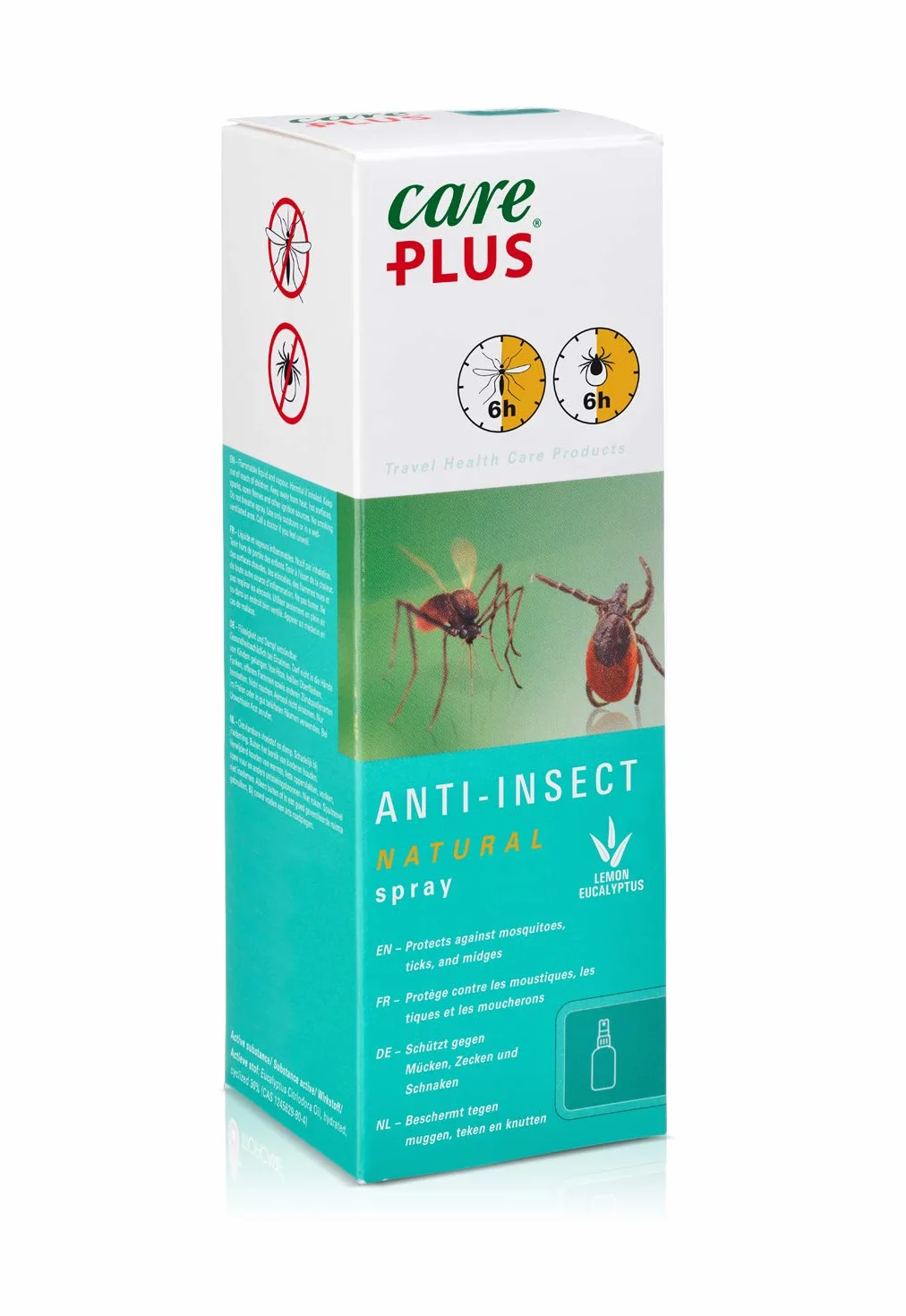 Care Plus Anti-Insect Natural Spray cytriodiol 100 ml przezroczysty