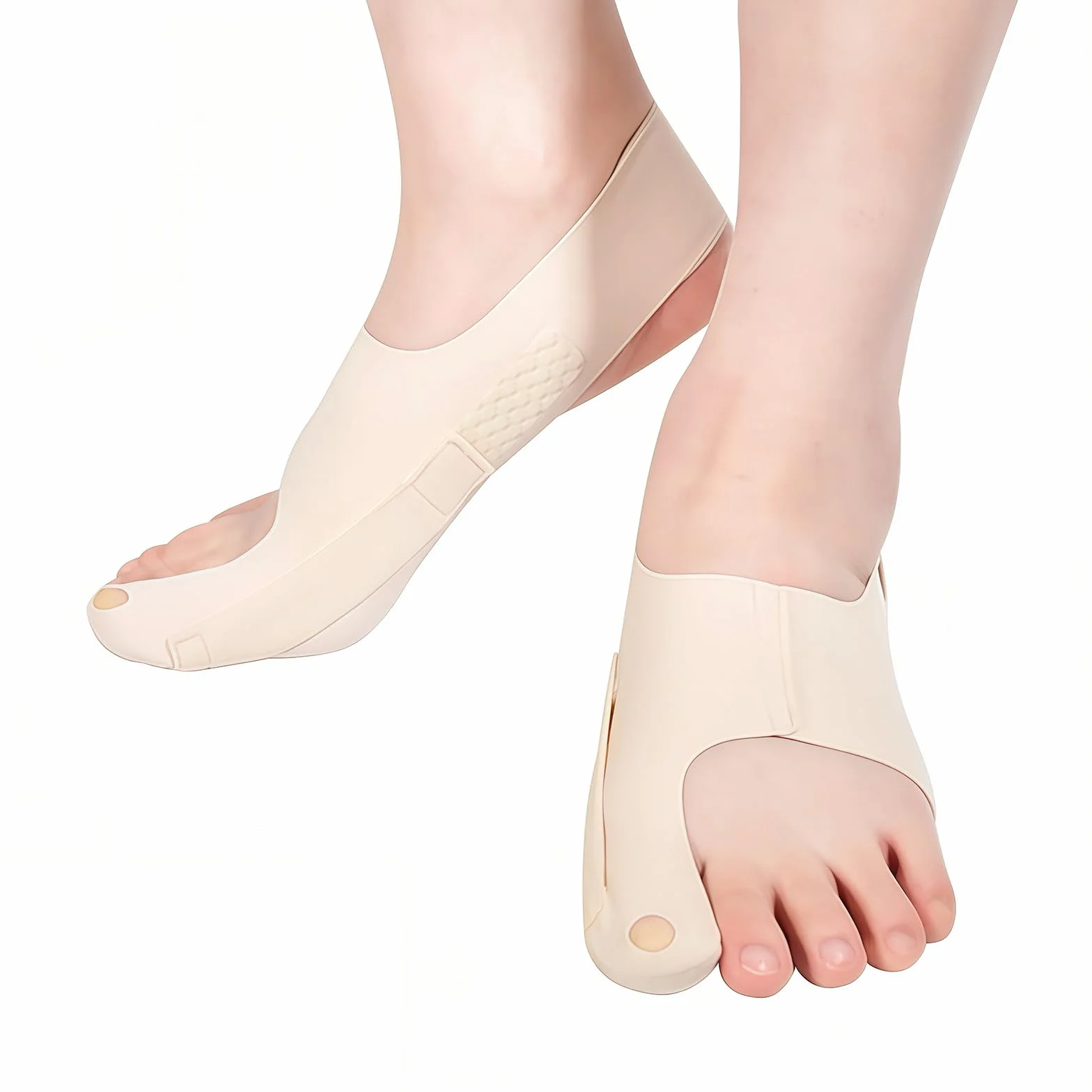 1 para ortopedycznej opaski korekcyjnej na hallux valgus, korekcja palca wielkiego, rozmiar M, Bunion Sleeve na prawą stopę, korekcja dużego palca i palca młotkowatego, regulowana opaska na stopę dla