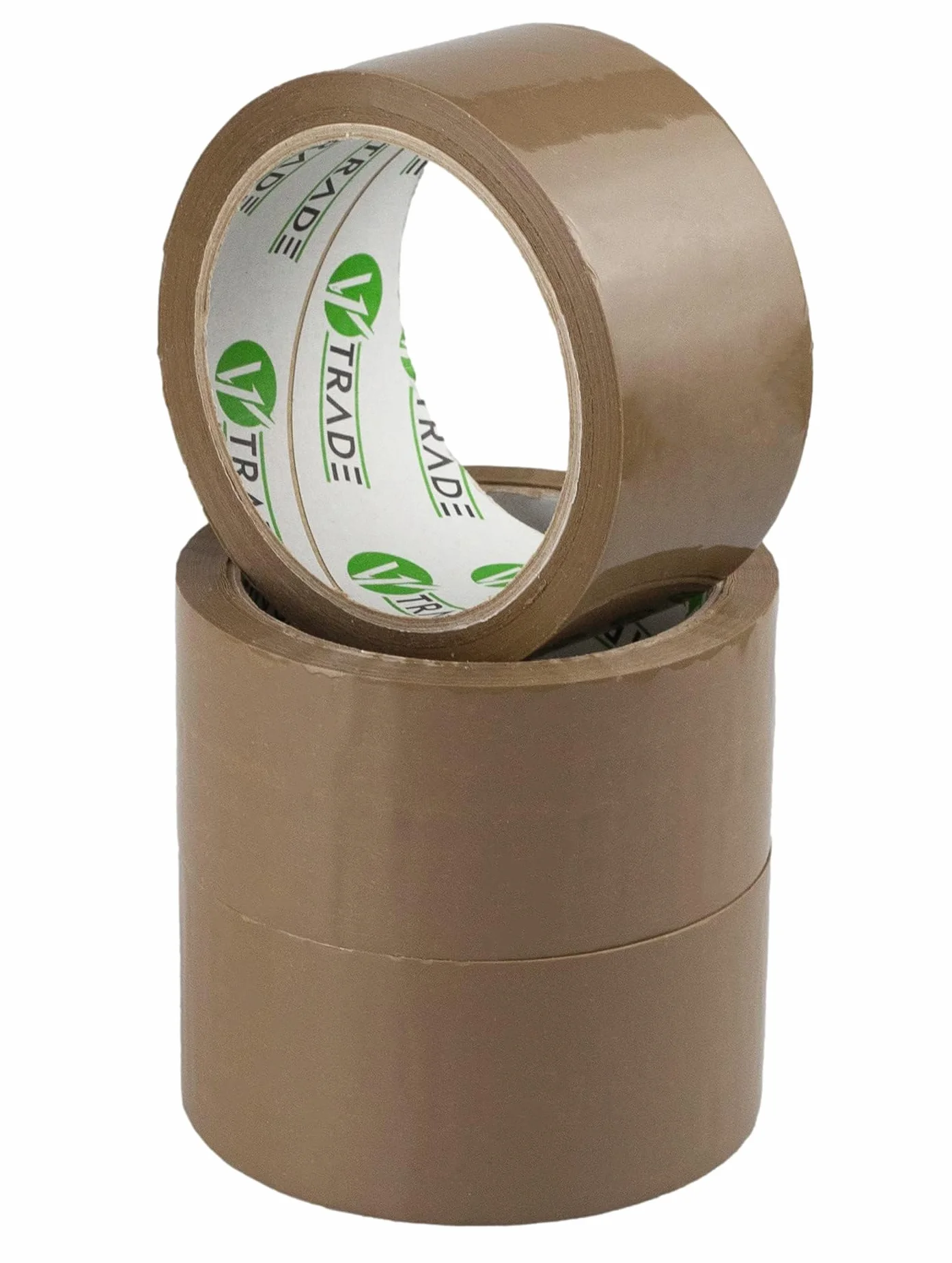 V1 Trade - Taśma do Pakowania, Taśma Klejąca - Brązowa - Taśma pakowa - 48 mm x 66 m (3 sztuki)