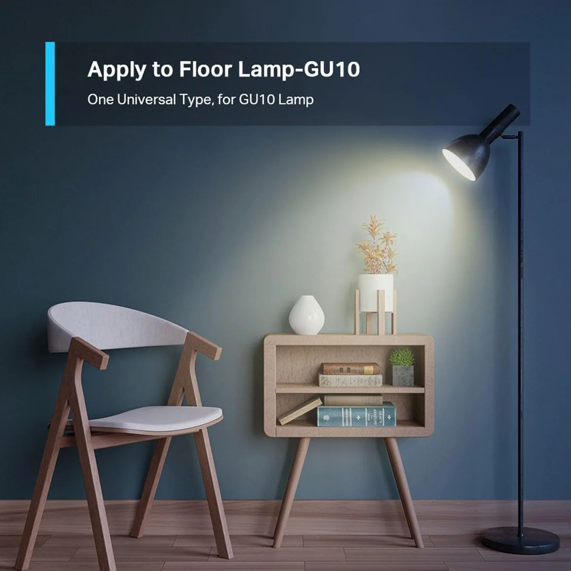 TP-Link Tapo L610 | Inteligentny reflektor LED GU10 Wi-Fi | Białe światło | Ściemnialny | 350 lm | 4.7 W | Kompatybilny z Alexa i Google Home