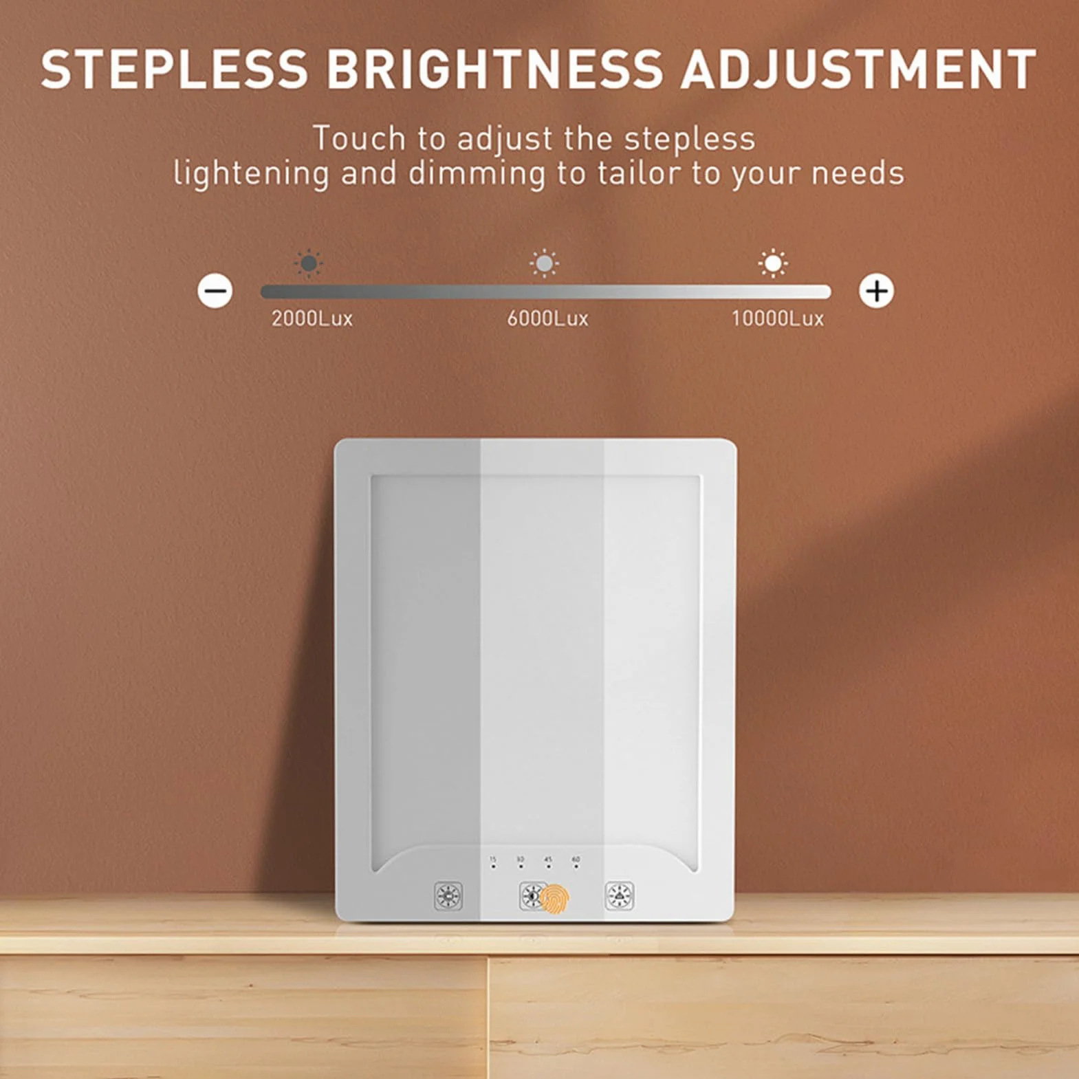 Terapia światłem UV LED Full Spectrum Light SAD Spersonalizowane Ustawienia Touch Switch Sunlightman