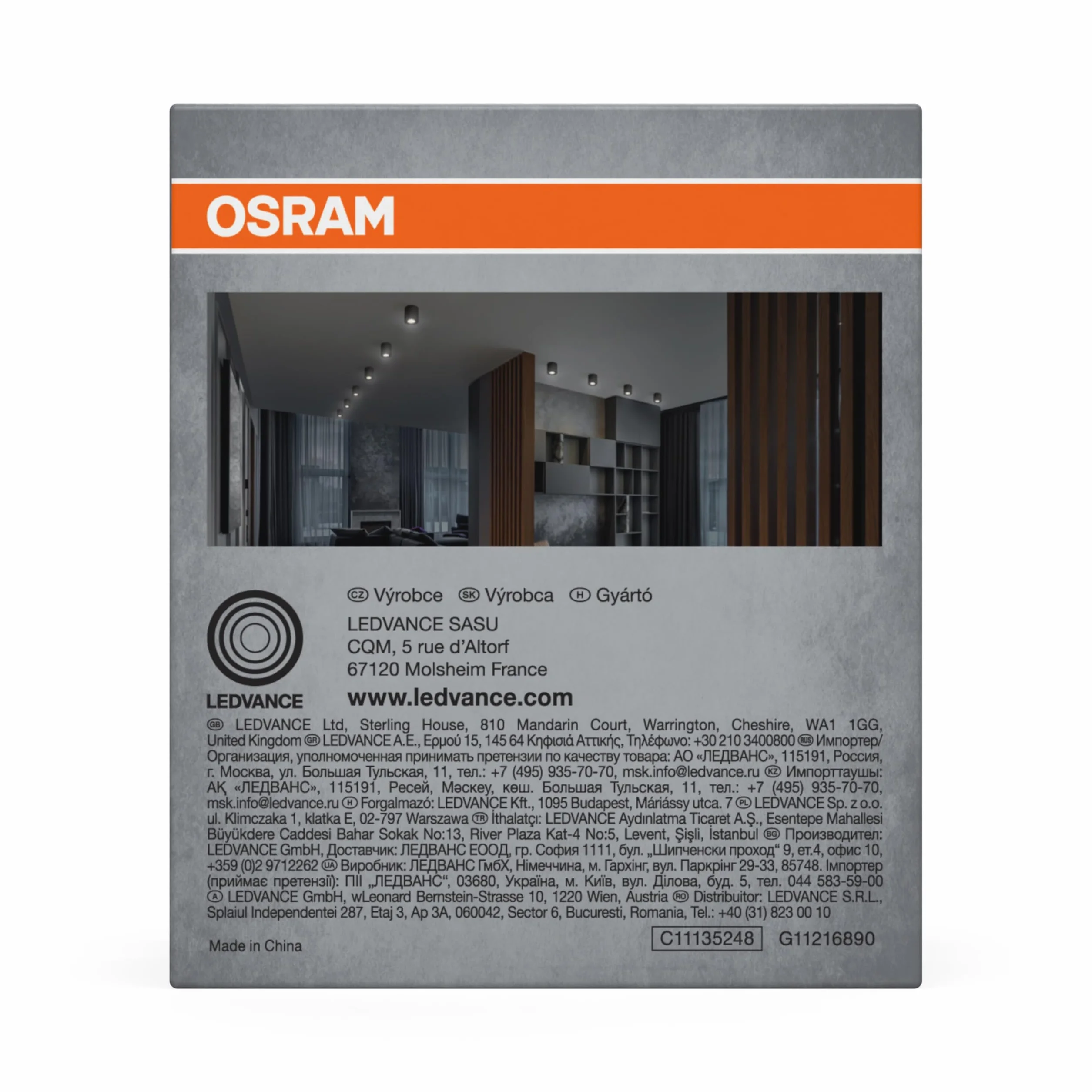 OSRAM Spot Surface Oprawa punktowa, czarna, z oprawką GU10, może być wyposażony w zwykłą lub inteligentną lampę LED, elastyczny kąt świecenia, stopień ochrony IP20, wysokiej jakości obudowa | Powierzchnia punktowa, światła punktowe i reflektory sufitowe,