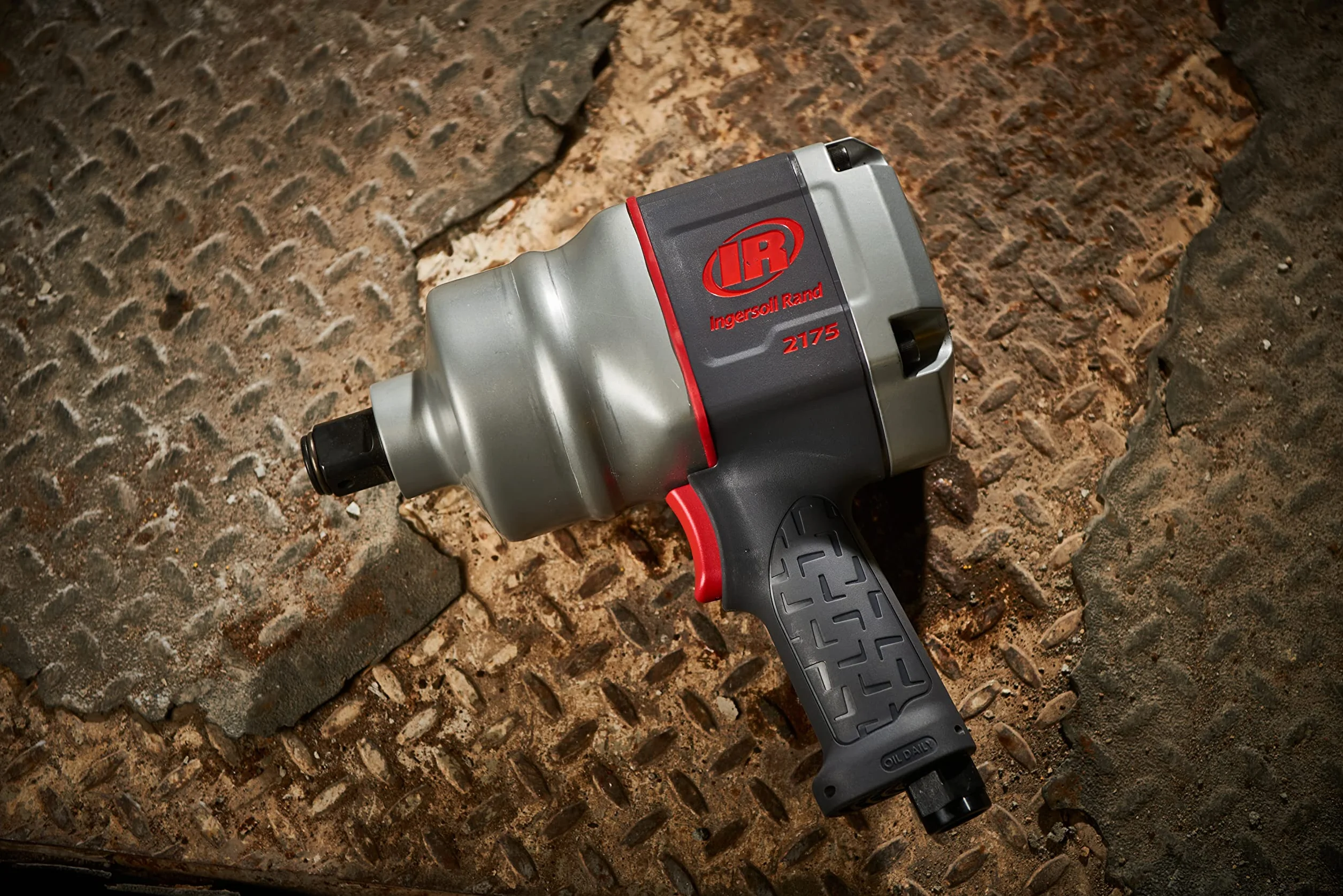 Ingersoll Rand Klucz Udarowy 2175MAX, 1", Uchwyt Pistoletowy, Zasilanie Pneumatyczne, moment Obrotowy do 2712 Nm, Lekki, Regulowana Rękojeść w zakresie 360°, stalowy rdzeń
