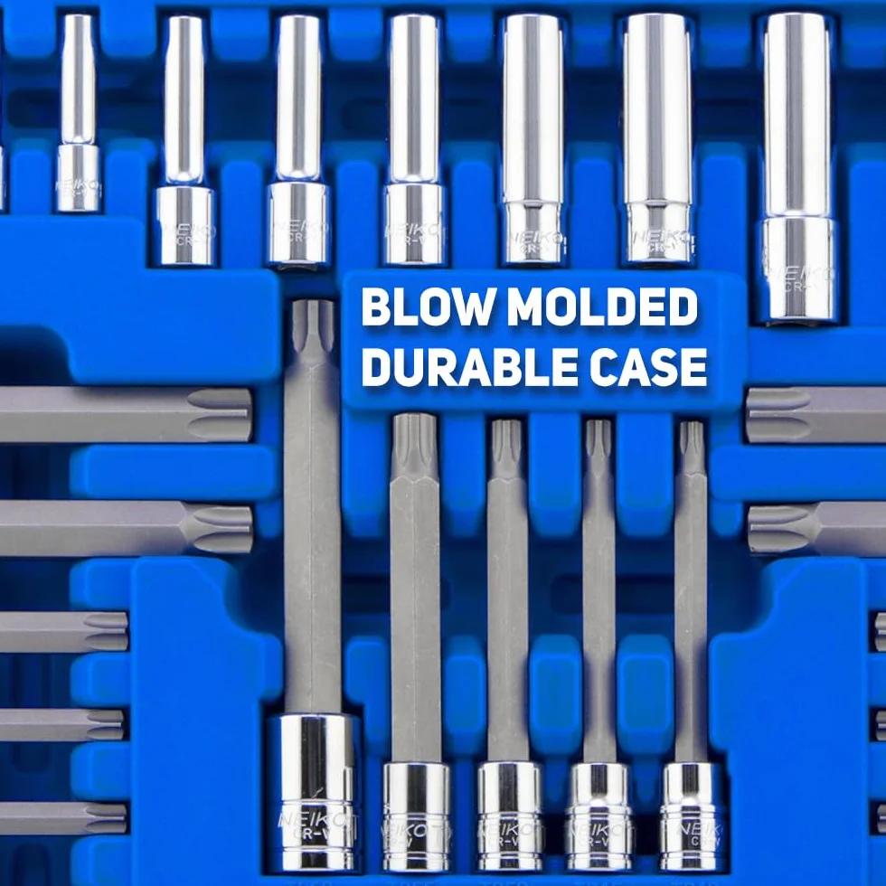 Neiko Zestaw nasadek Torx i E, 10287A