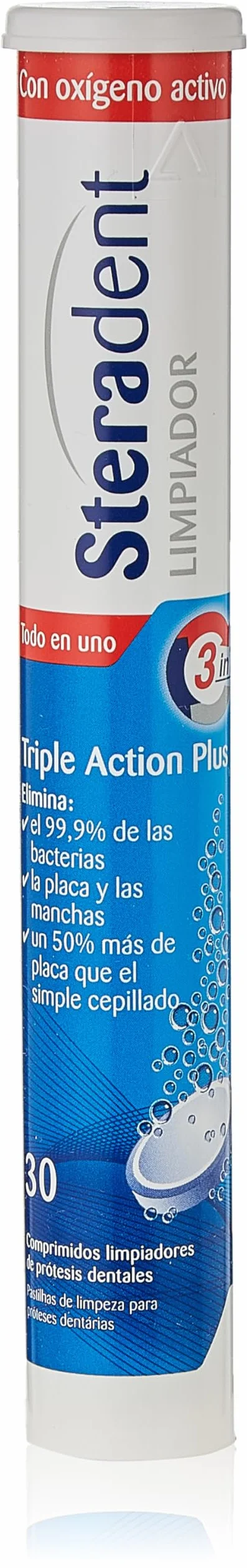 Steradent Triple Action Plus 30 tabletek