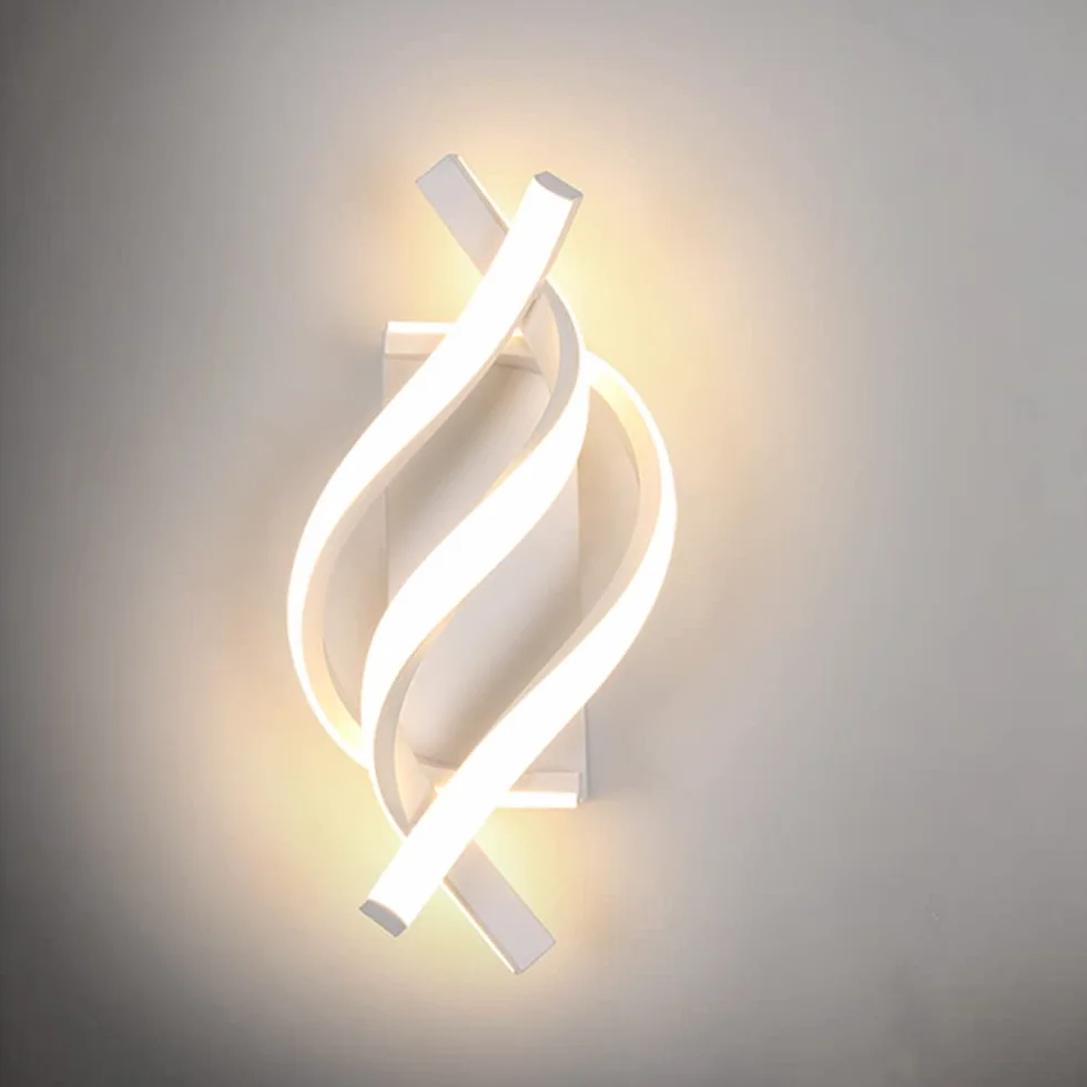 Comely Kinkiet LED 22W Nowoczesna Lampa Ścienna Akryl 2500LM