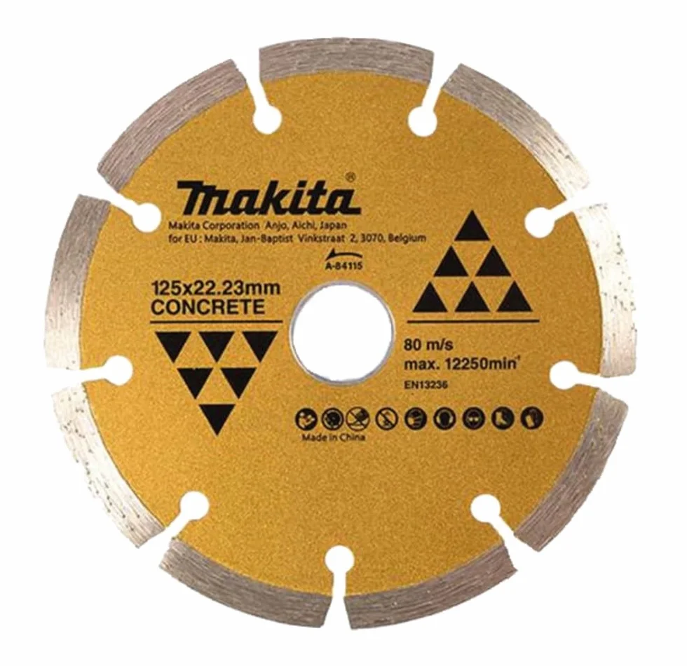 Makita A-84115 tarcza diamentowa 125 mm, niebieska, srebrna