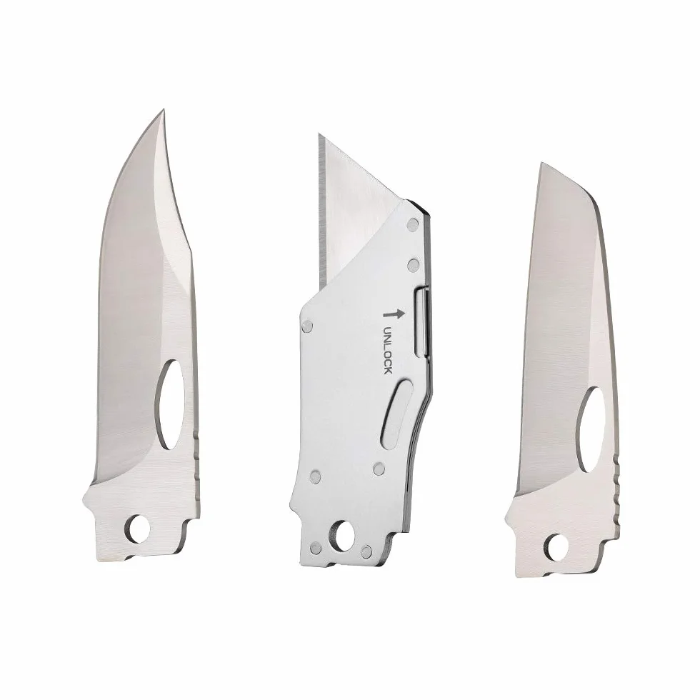 ROXON Wymienne ostrza nożowe (BA030809) | (BA03 Clip Point + BA08 Cutting Blade + BA09 Sheepsfoot) do modeli S805G, S505G, S802 Phantom, S501U oraz S502U Phantasy