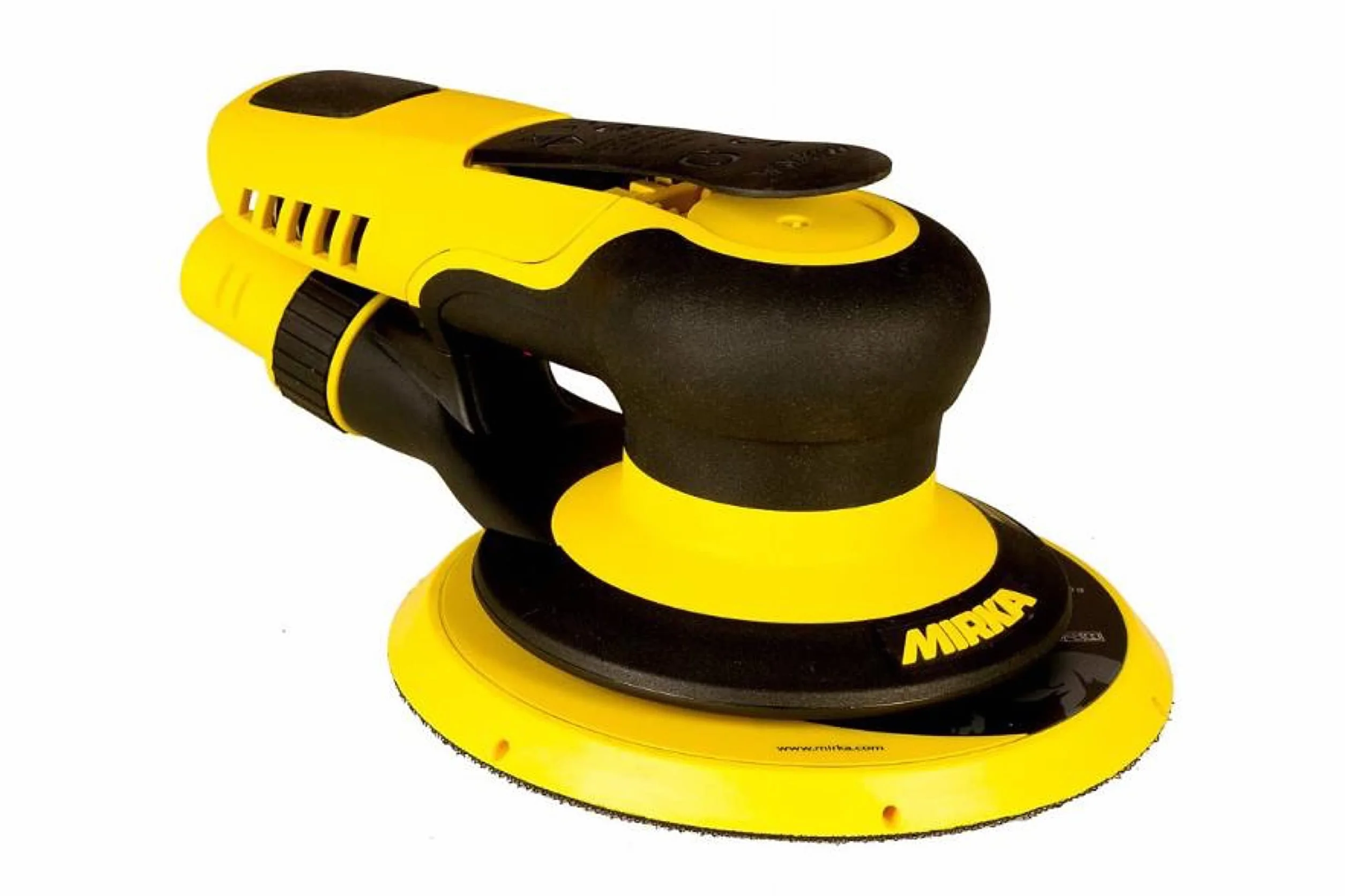 Mirka PROS 625CV / Pneumatyczna szlifierka mimośrodowa z centralnym odsysaniem i rzepem/do papieru ściernego Ø 150mm / skok 2,5mm / 8995625111