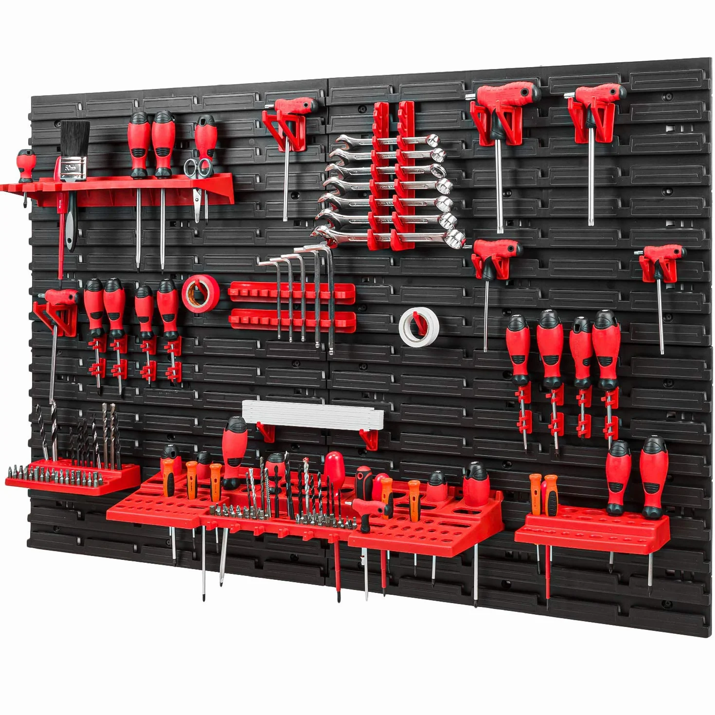 Tablica narzędziowa ścianka warsztatowa 1152 x 780 mm organizer na ściane 38 uchwytów