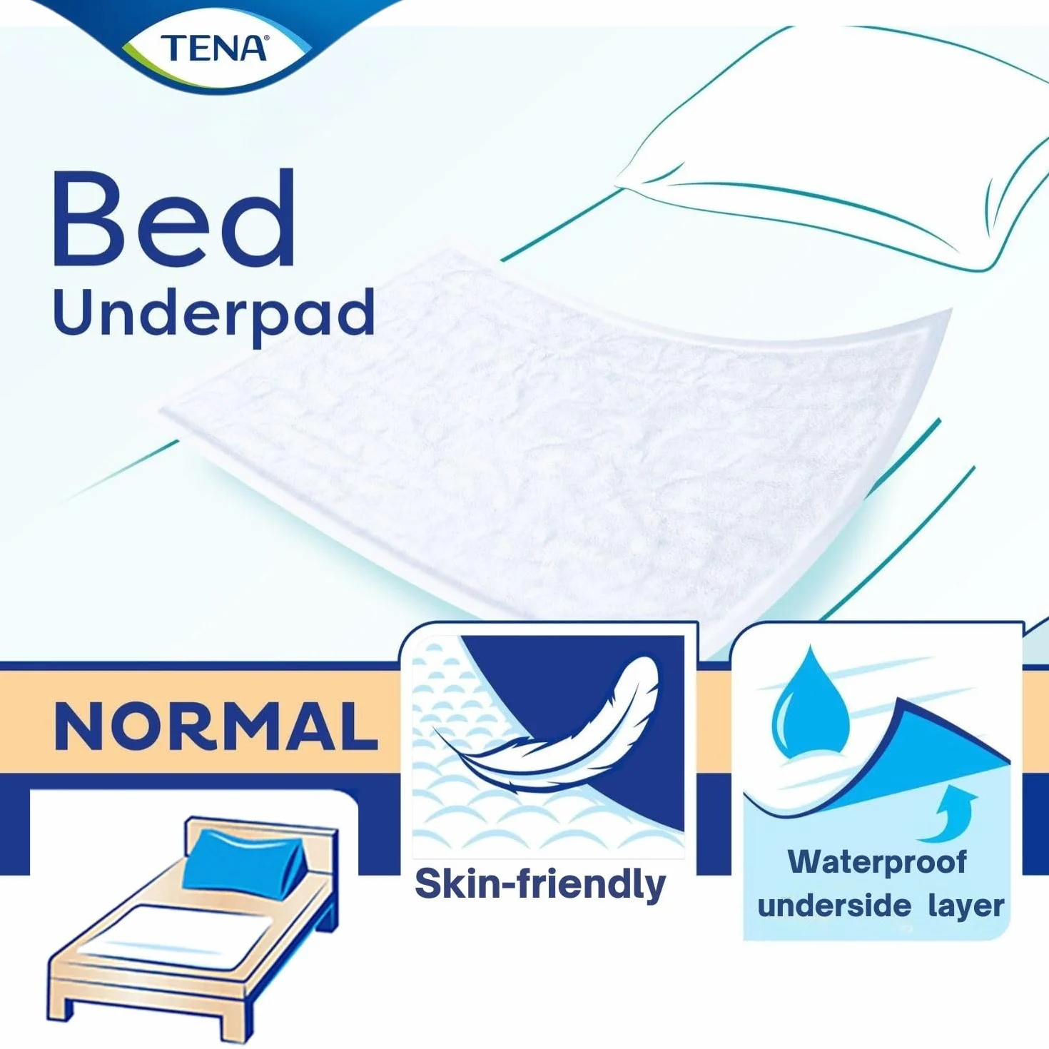 TENA BED Normal Podkłady chłonne 60x90cm 30szt