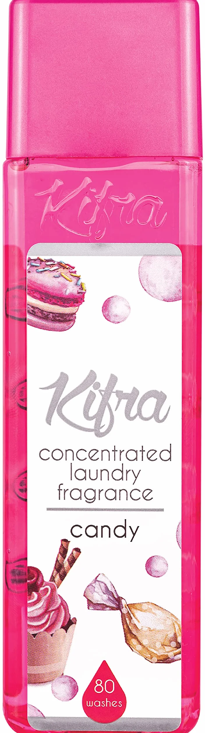 KIFRA CANDY Skoncentrowany zapach do prania 200ml na 80 cykli prania