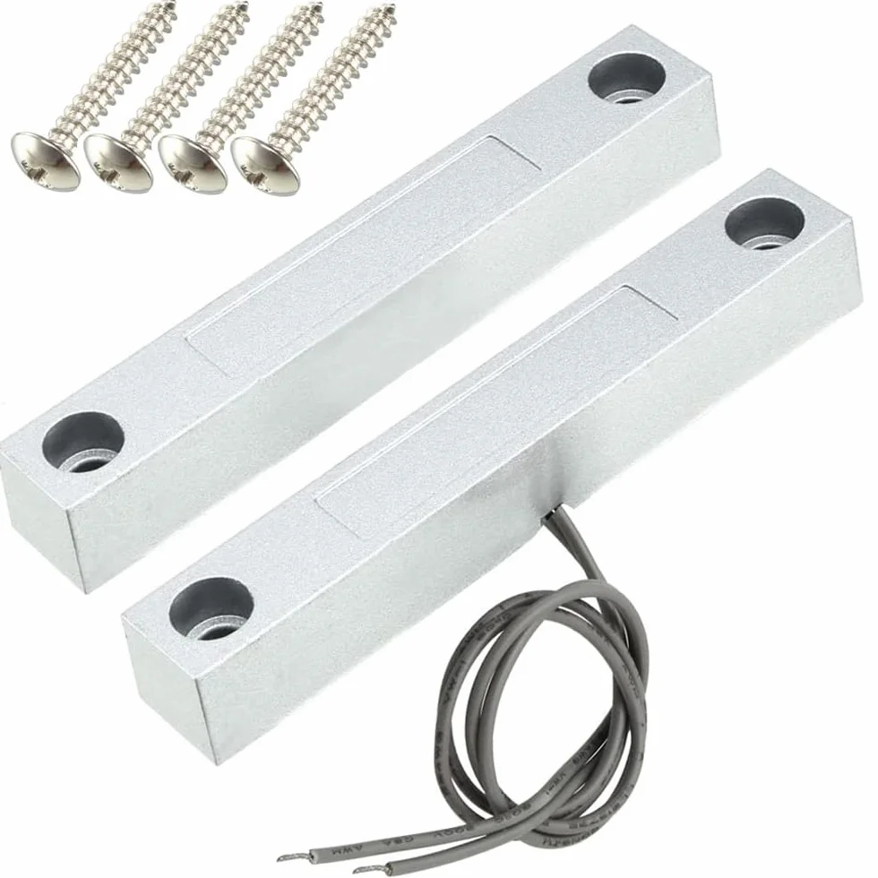Gebildet Przewodowy Magnetyczny Kontaktron Do Drzwi Rolowanych Z 2 Przewodami Do Obwodu Magnesu W Pobliżu Obwodu, Magnesu Poza Obwodem Przerwania, Zastosowania Mc-58