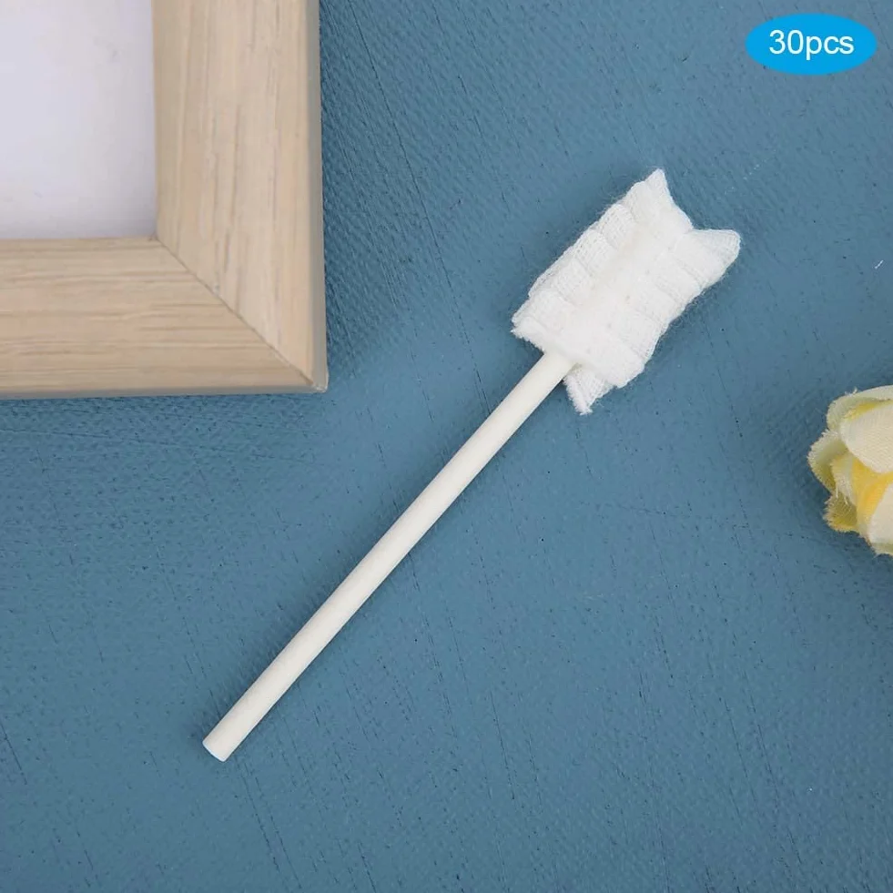 30 Szt. Szczoteczka do Zębów dla Dzieci Tongue Cleaner, Pielęgnacja Zębów Baby Oral Cleaner na 0-36 Miesięcy Baby Finger Szczoteczka do Zębów
