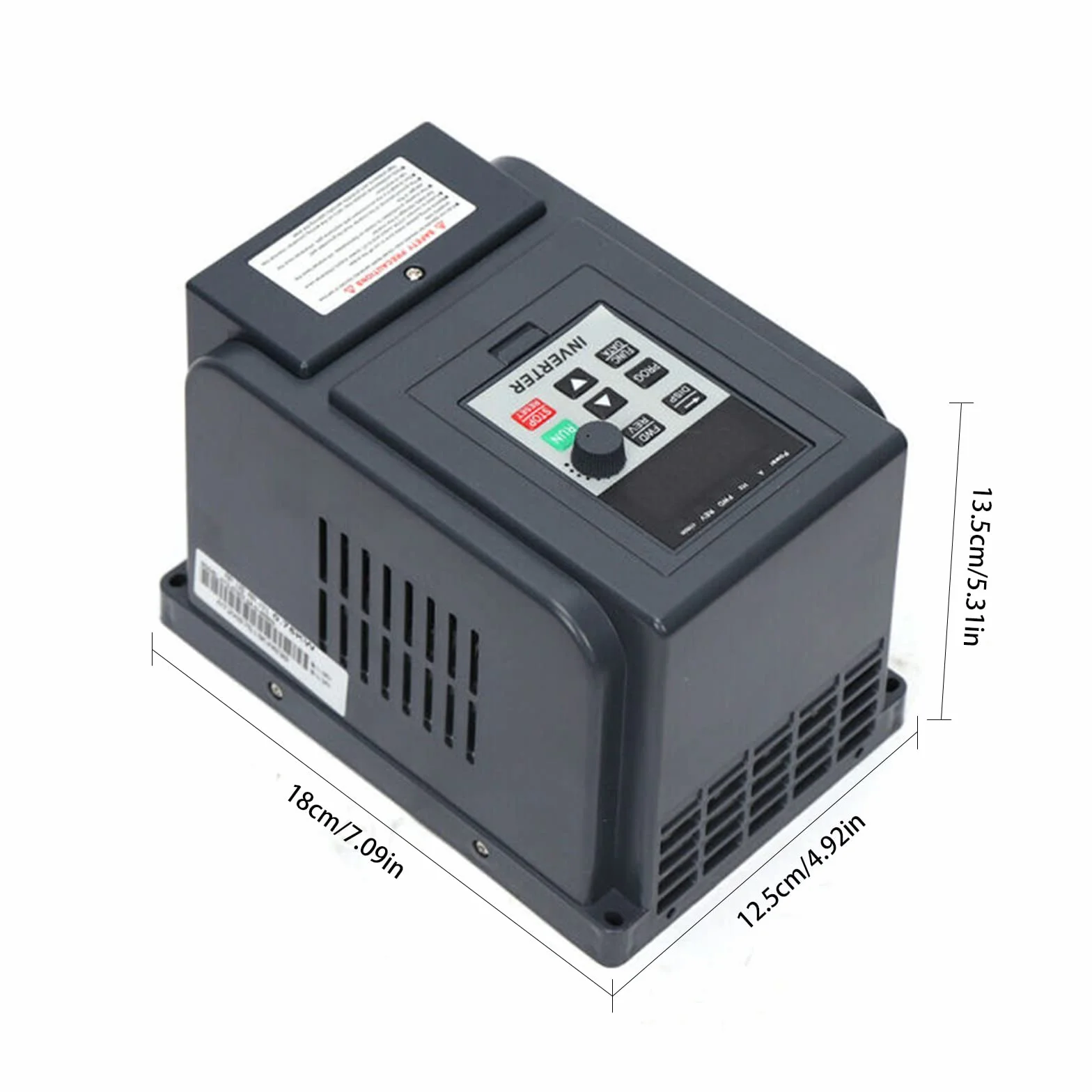 Regulator prędkości obrotowej, regulator napięcia, przetwornica częstotliwości, silnik elektryczny 230 V, 5 A, 0,75 kW, sterowanie PWM, V/F Open Loop