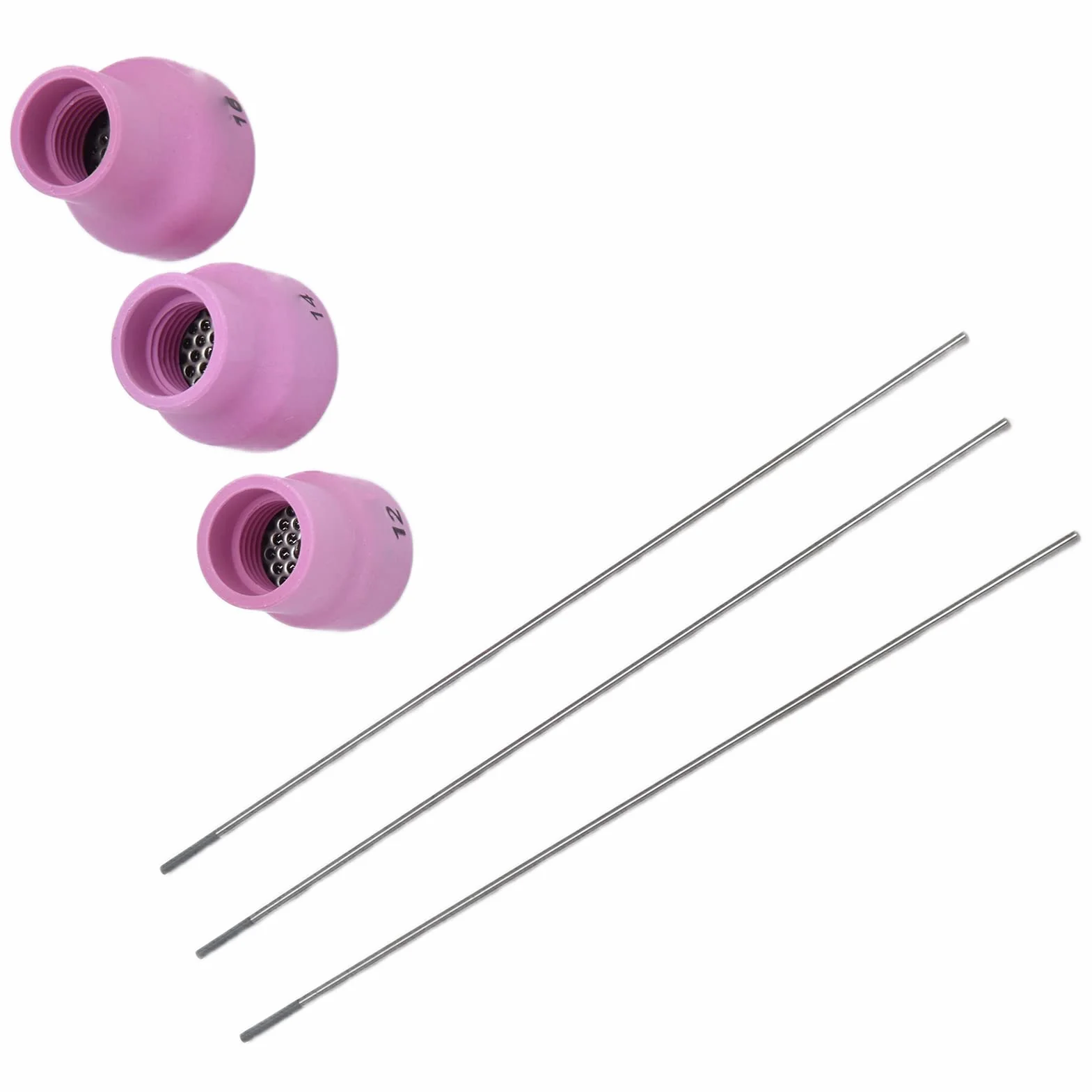 Zestaw dysz do spawania łukowego argonem Przepływomierz gazu Igła wolframowa Pierścień uszczelniający 1,6 mm WP-9/20 Akcesoria